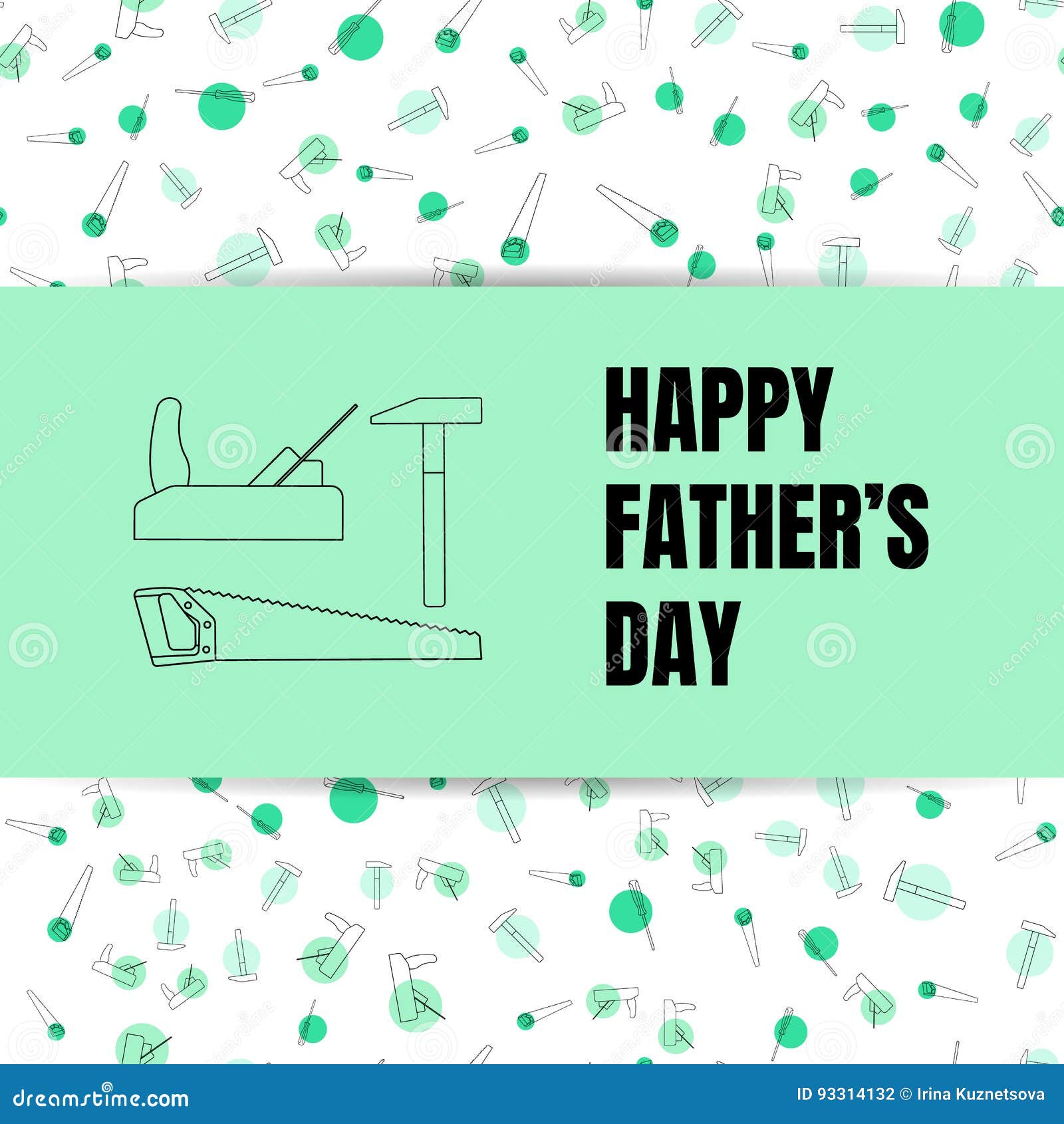 Download Father`s Day, Vector Illustration, Line Tools, Planer ...