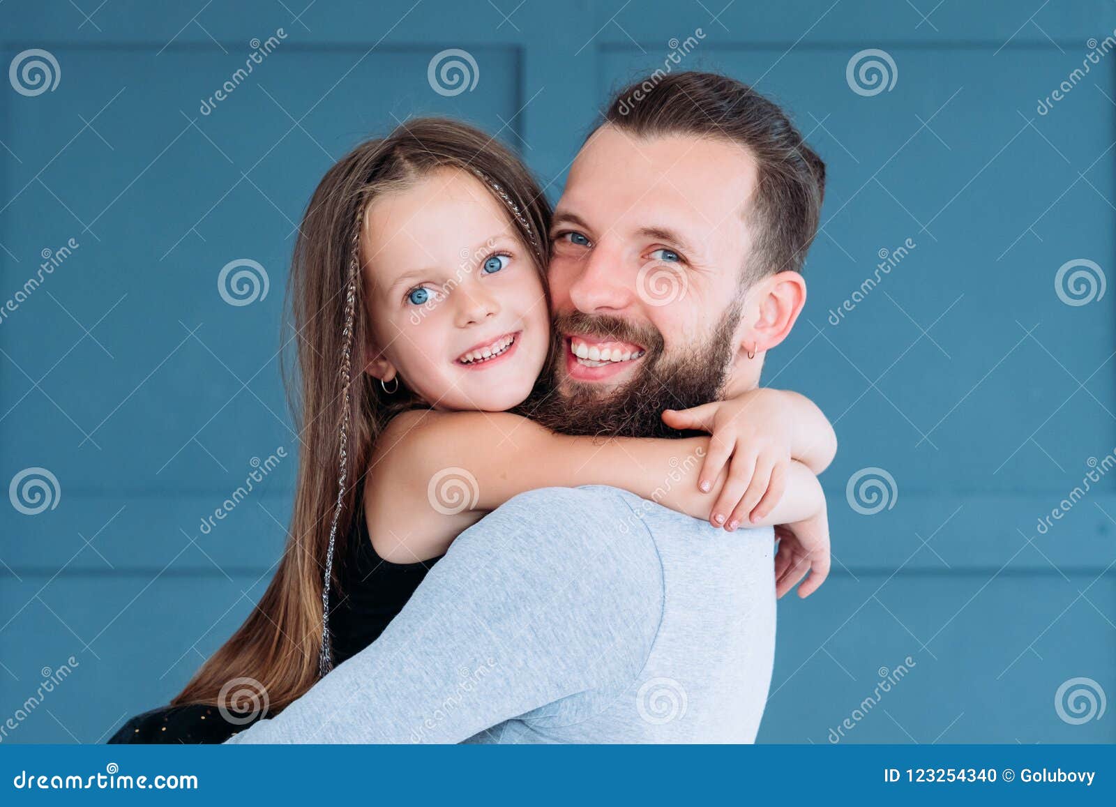 father love girl family bond relationship hug