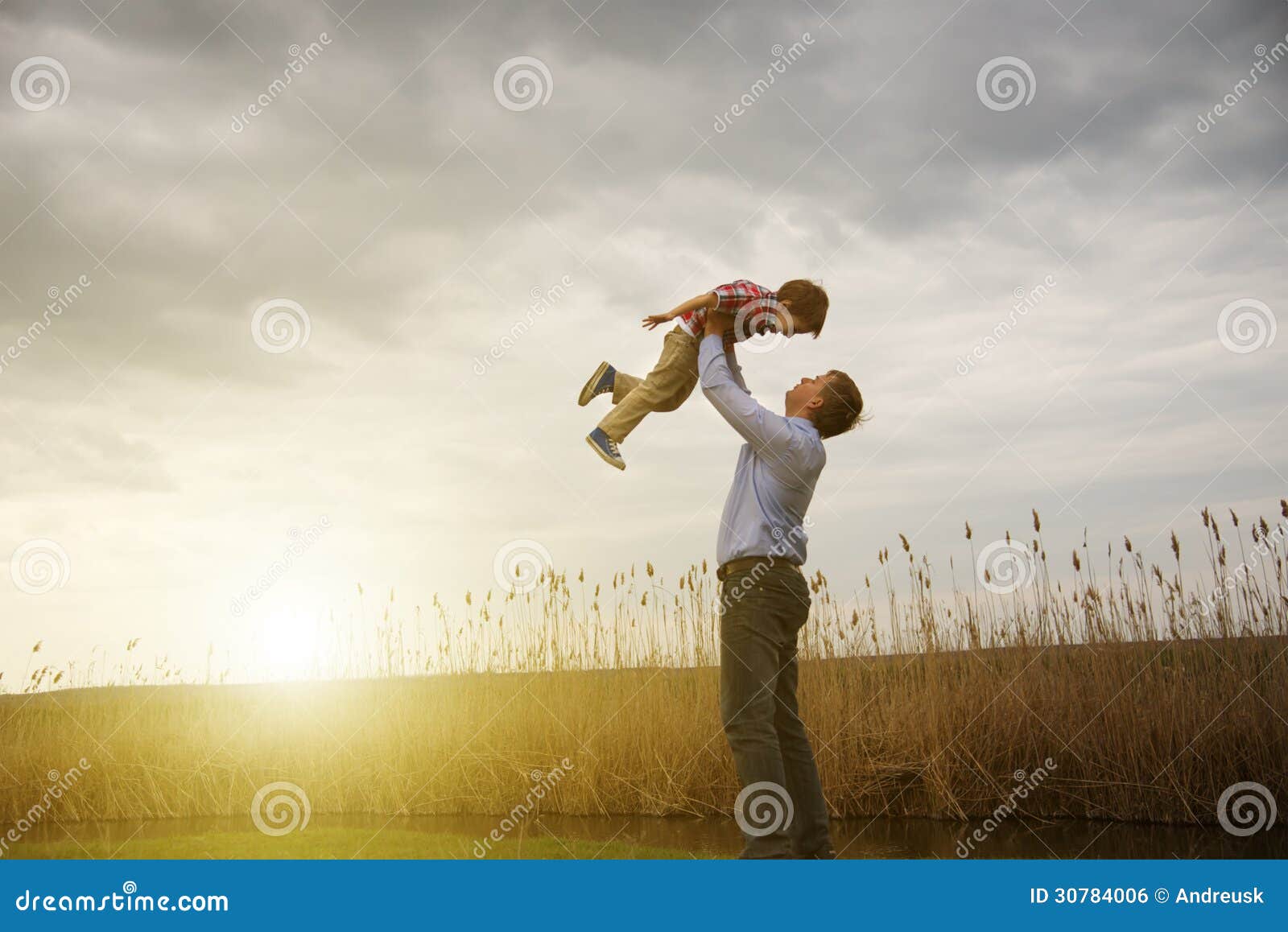 Father with son stock photo. Image of child, fatherhood - 30784006