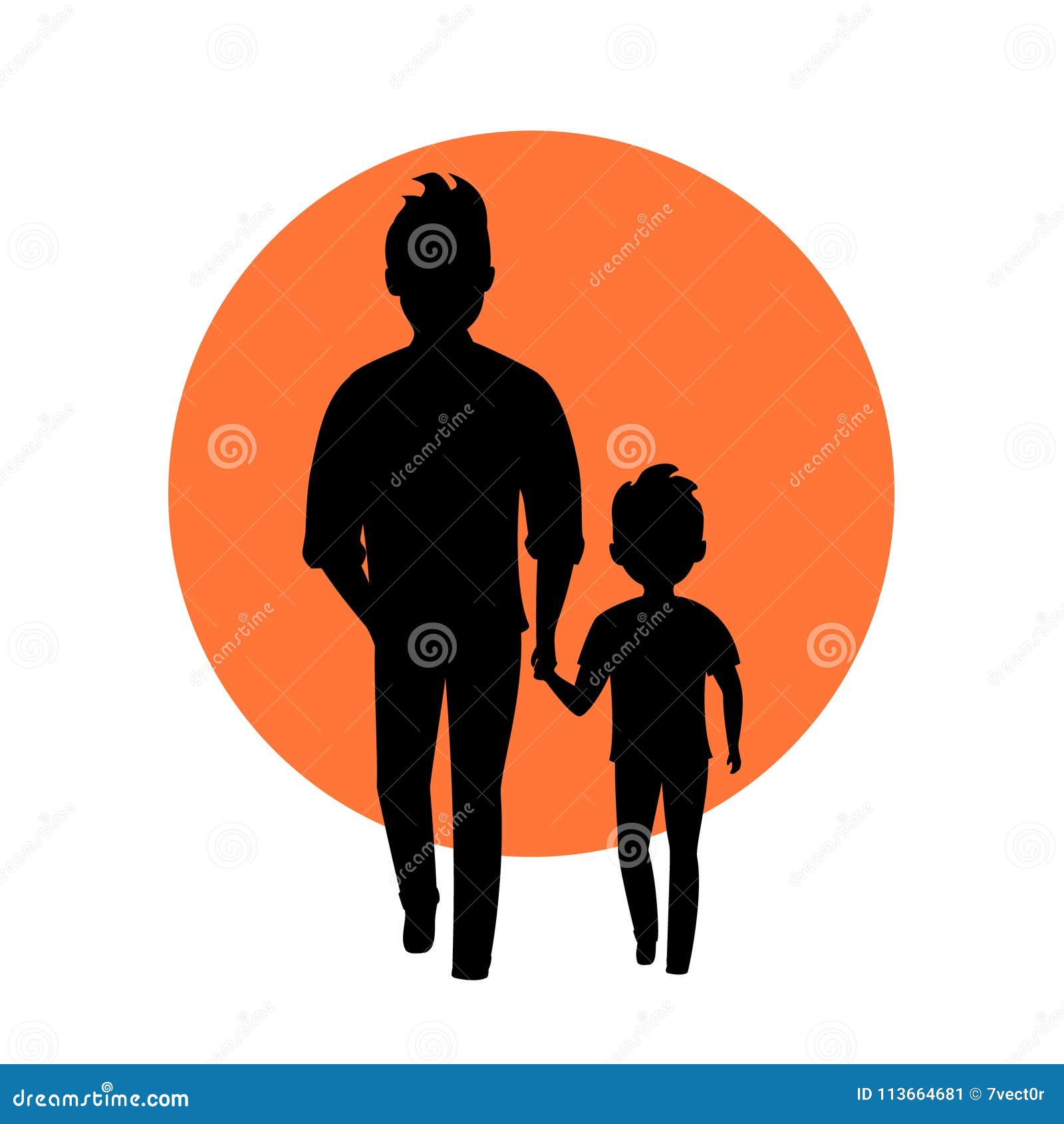 Fathers Day Silhouette PNG Hd Transparent Image And Clipart Image For Free  Download - Lovepik | 401393434