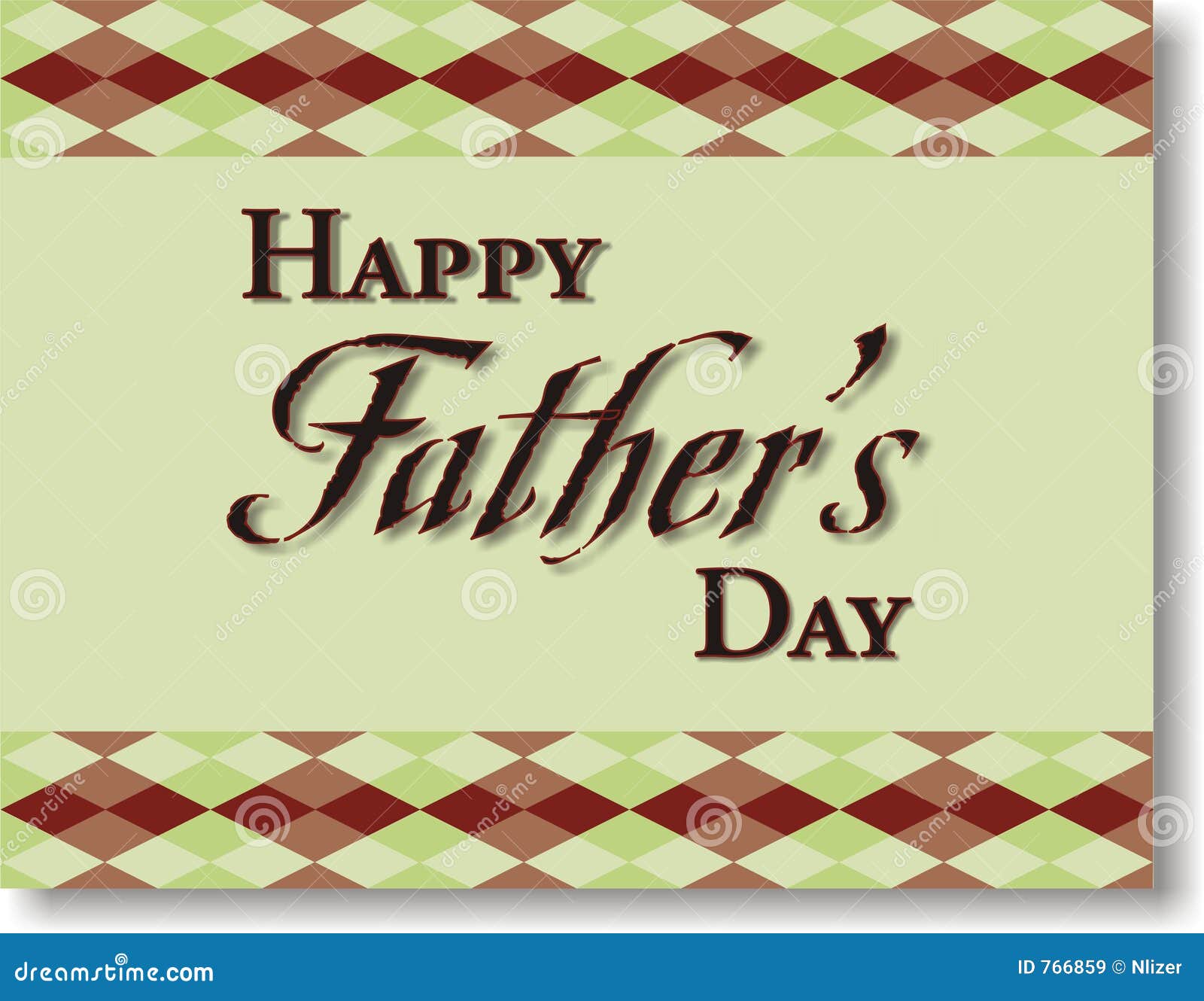 Fathers Day Background Frame Stock Illustration - Illustration of ...