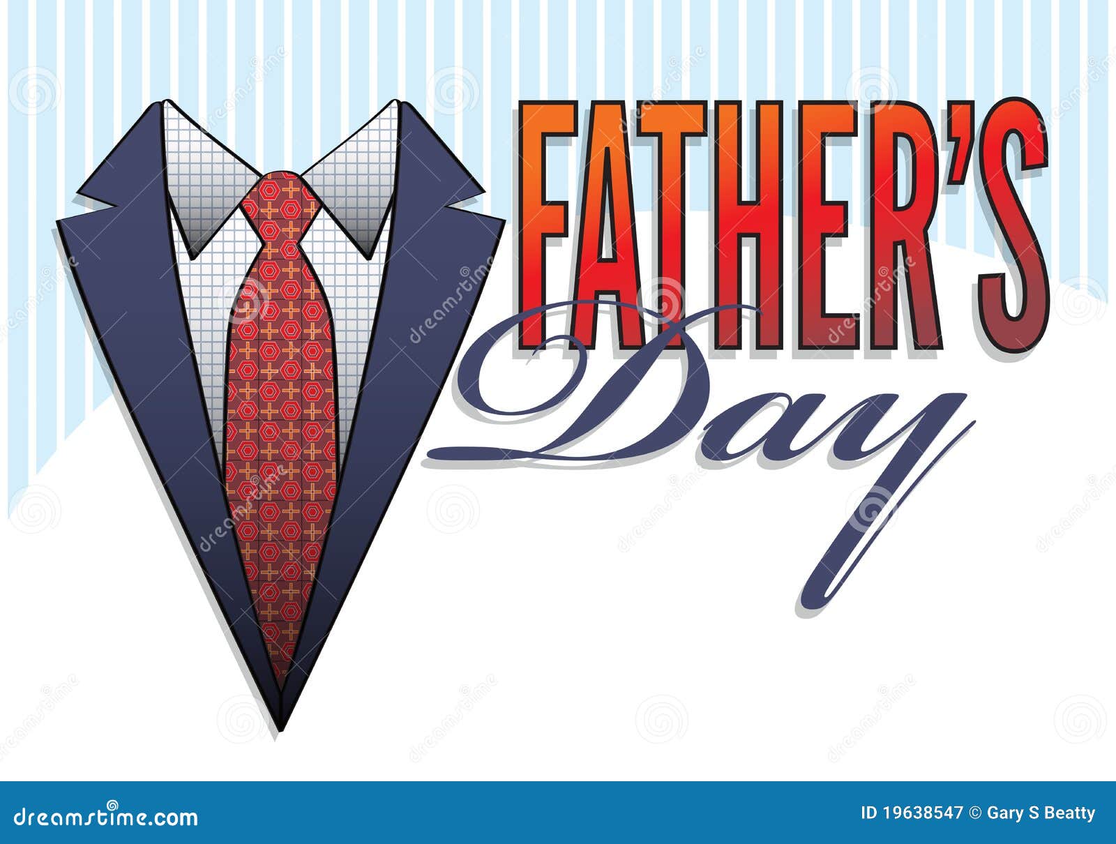 fathers day logo type