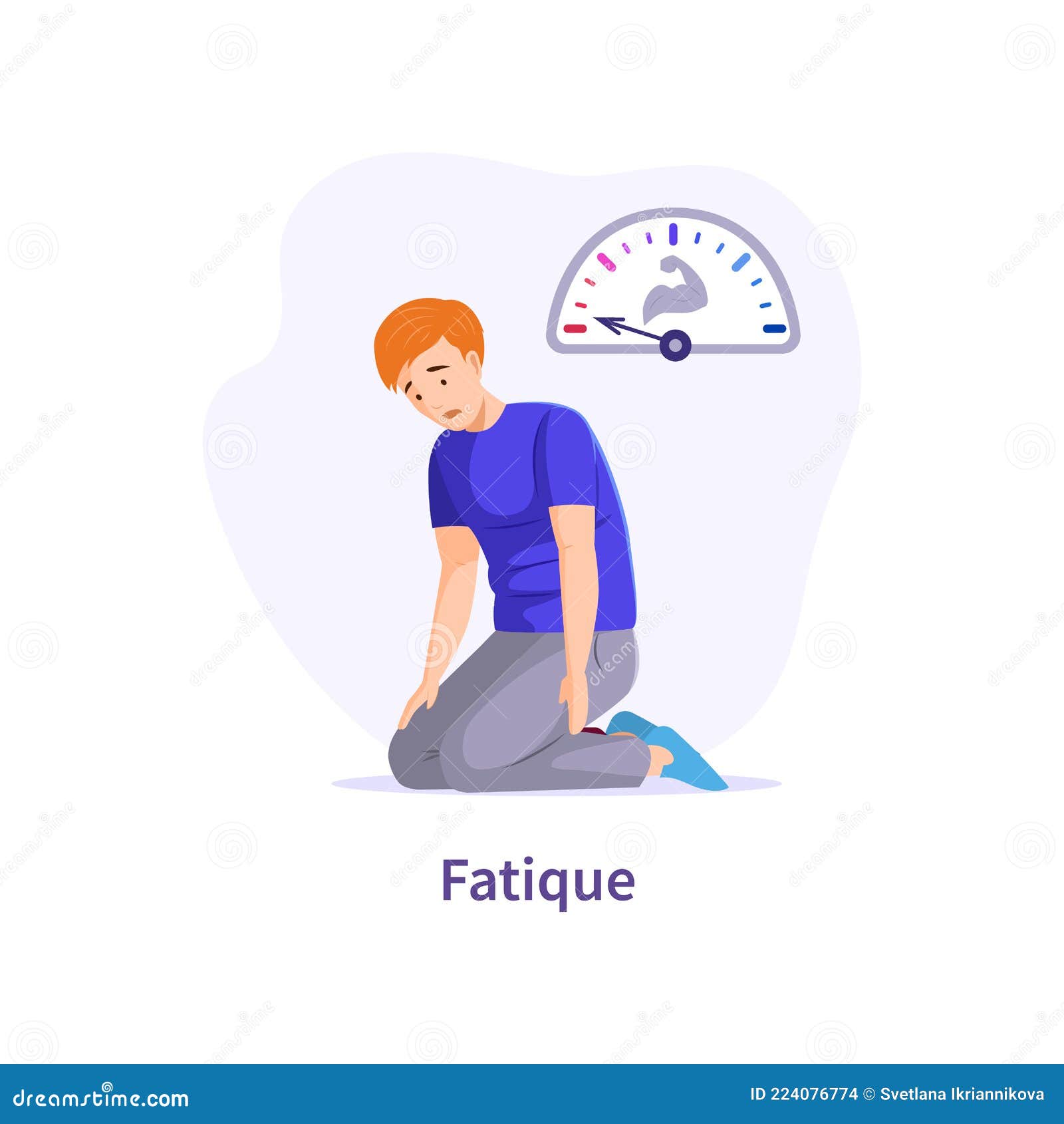 Fatigue Man Sitting on Floor. Frustrated Exhausted Tired Person with  Nervous Problems Stock Vector - Illustration of health, despair: 224076774