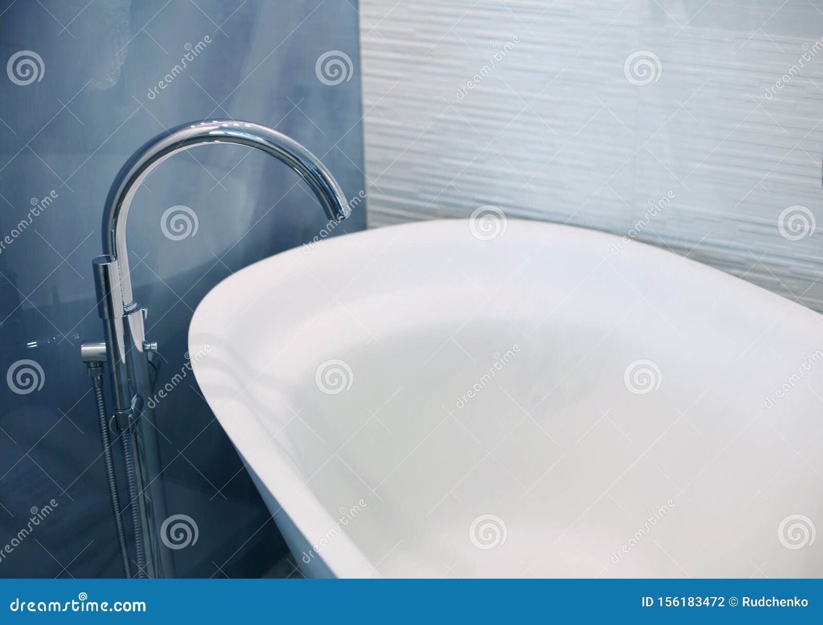 Faucet in the bathroom stock photo. Image of bathroom 156183472