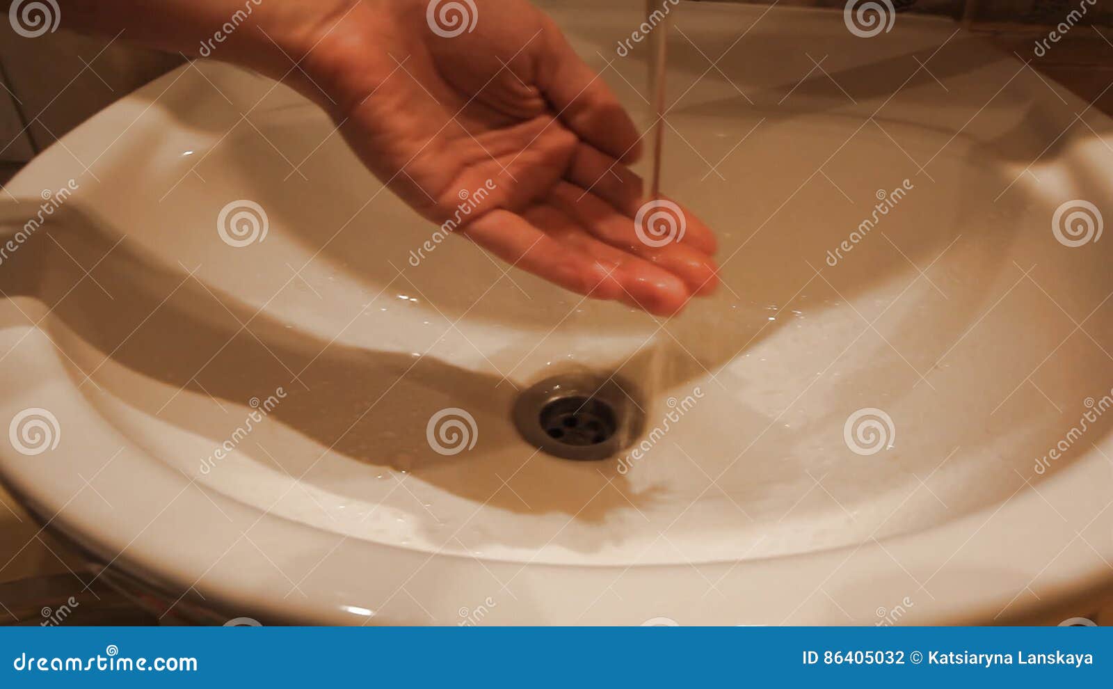 Faucet Water Runs In Sink Starts Out Dirty Rusty Golden Brown