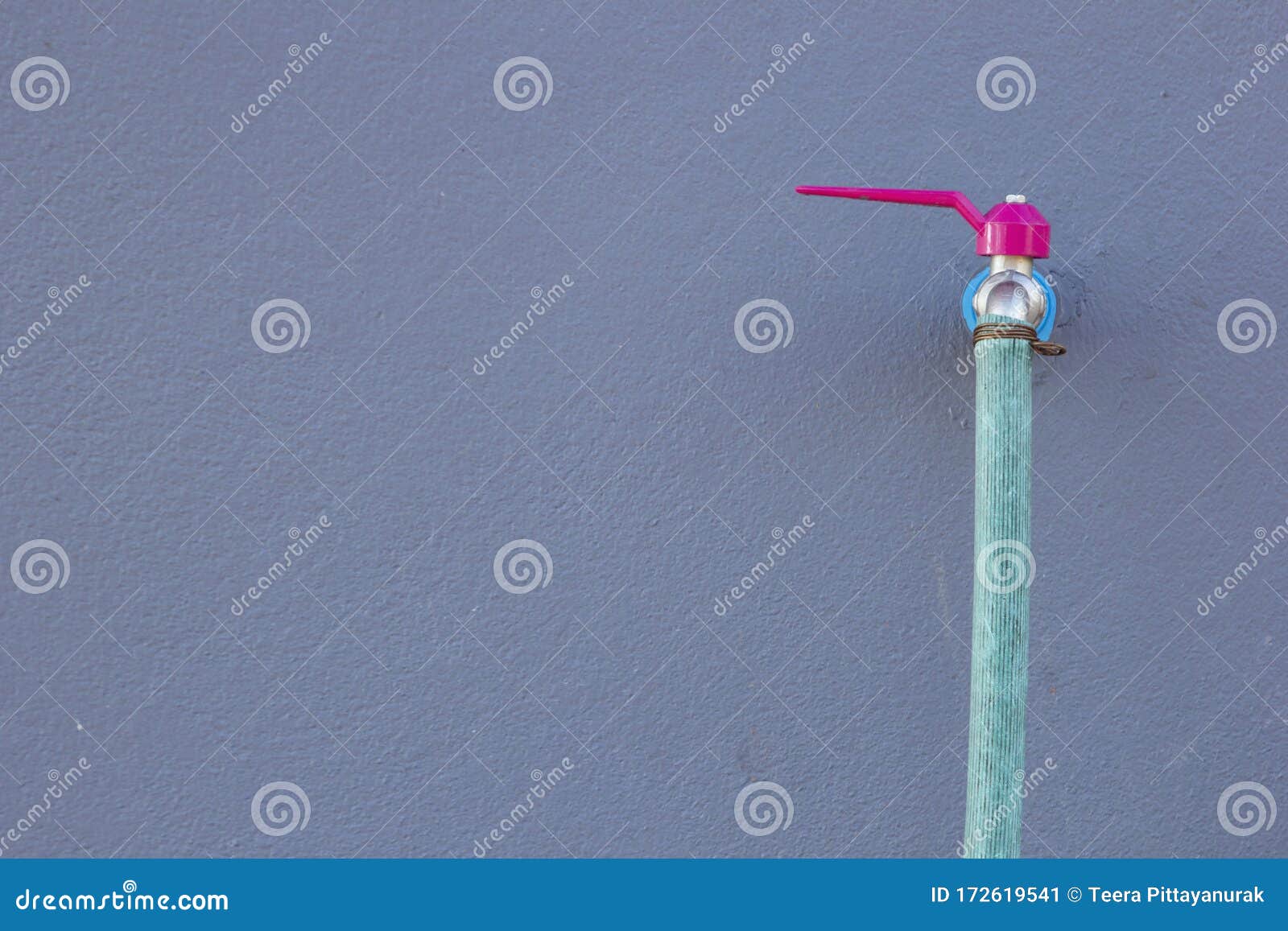 Faucets and Hoses on Gray Wall Stock Image Image of background, gray 172619541