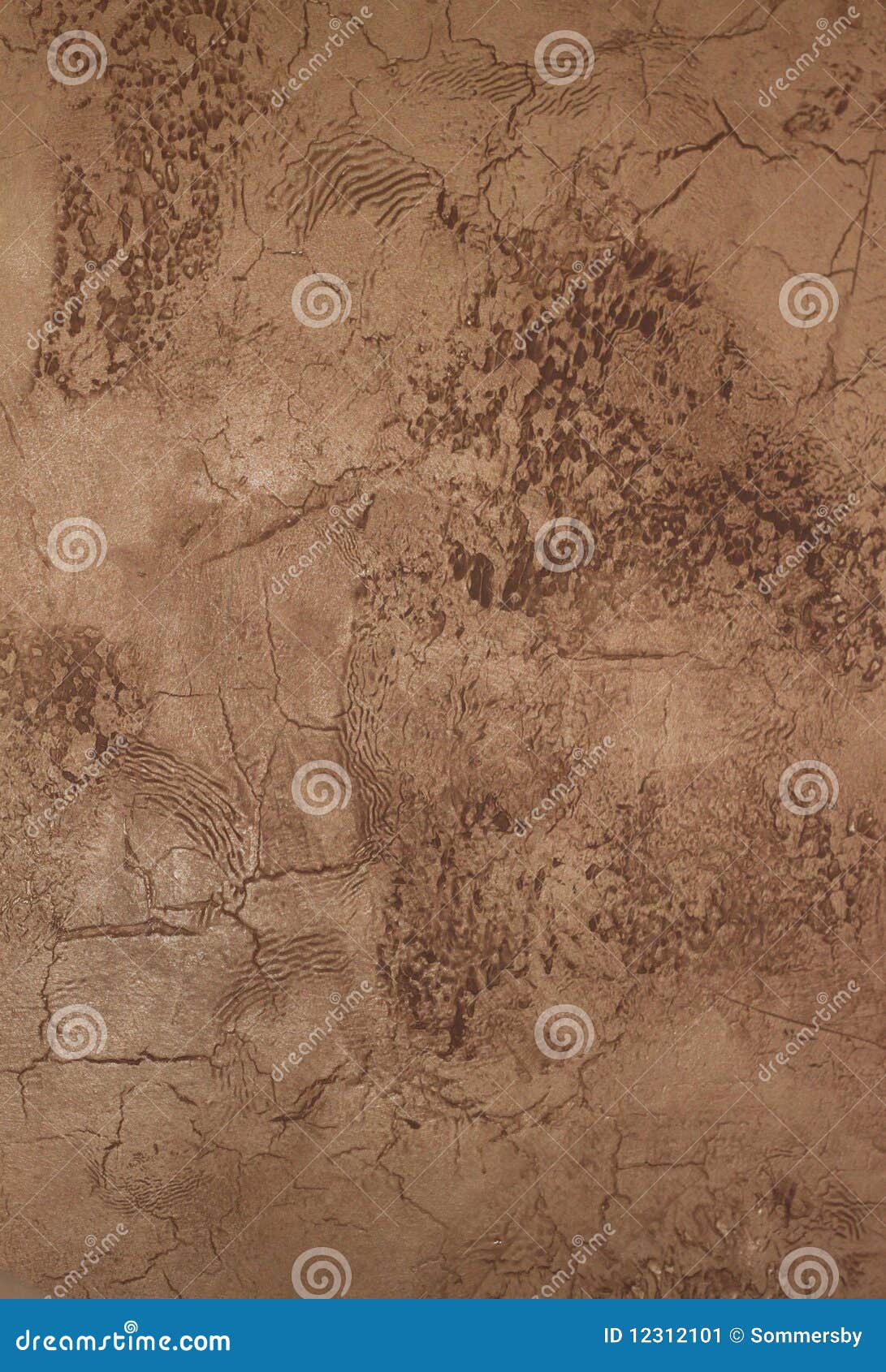 Faux gemalte Stuckwand stockbild. Bild von verblassen - 12312101