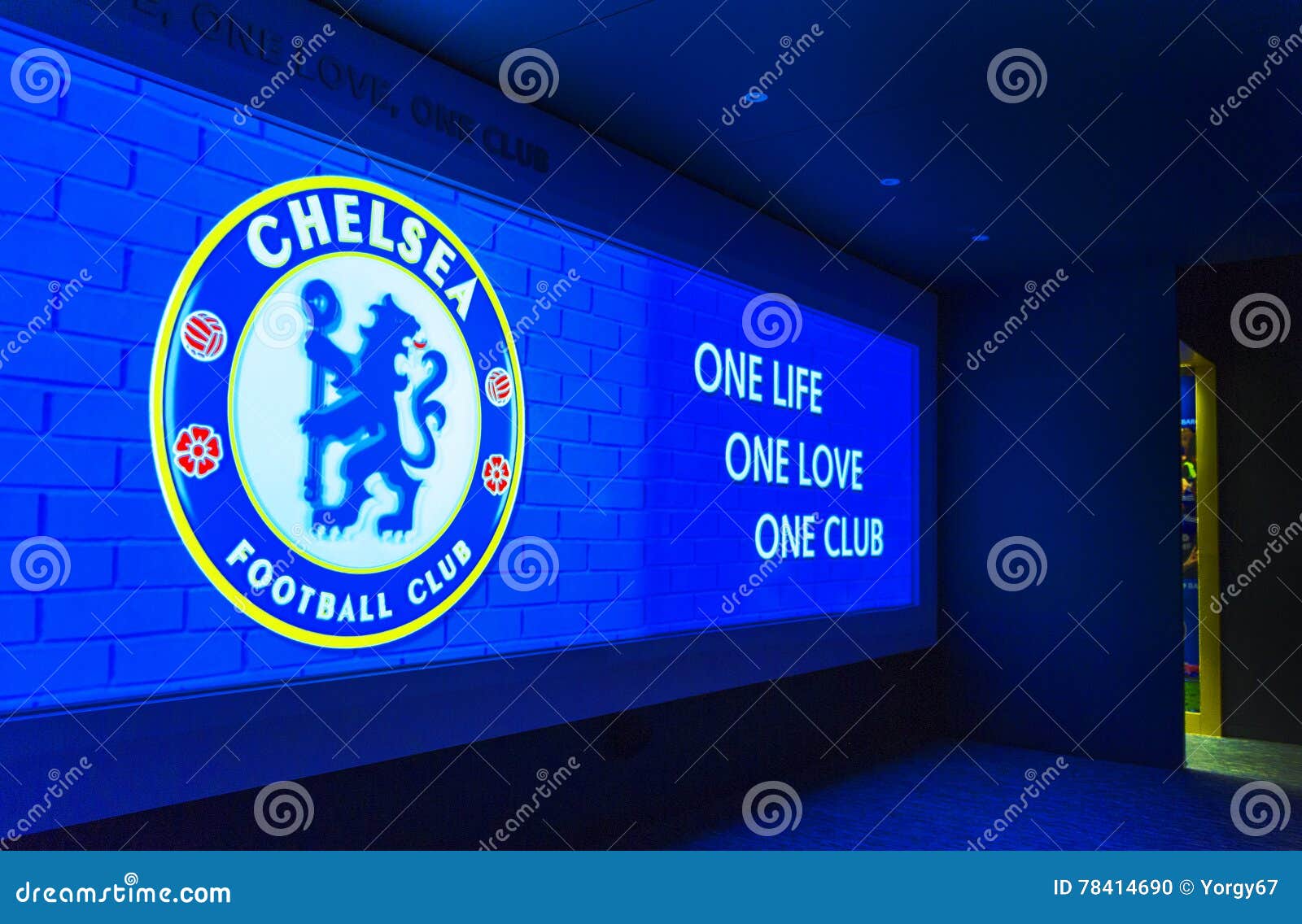 At FC Chelsea Official Museum Editorial Image - Image of cinema, soccer:  78414690