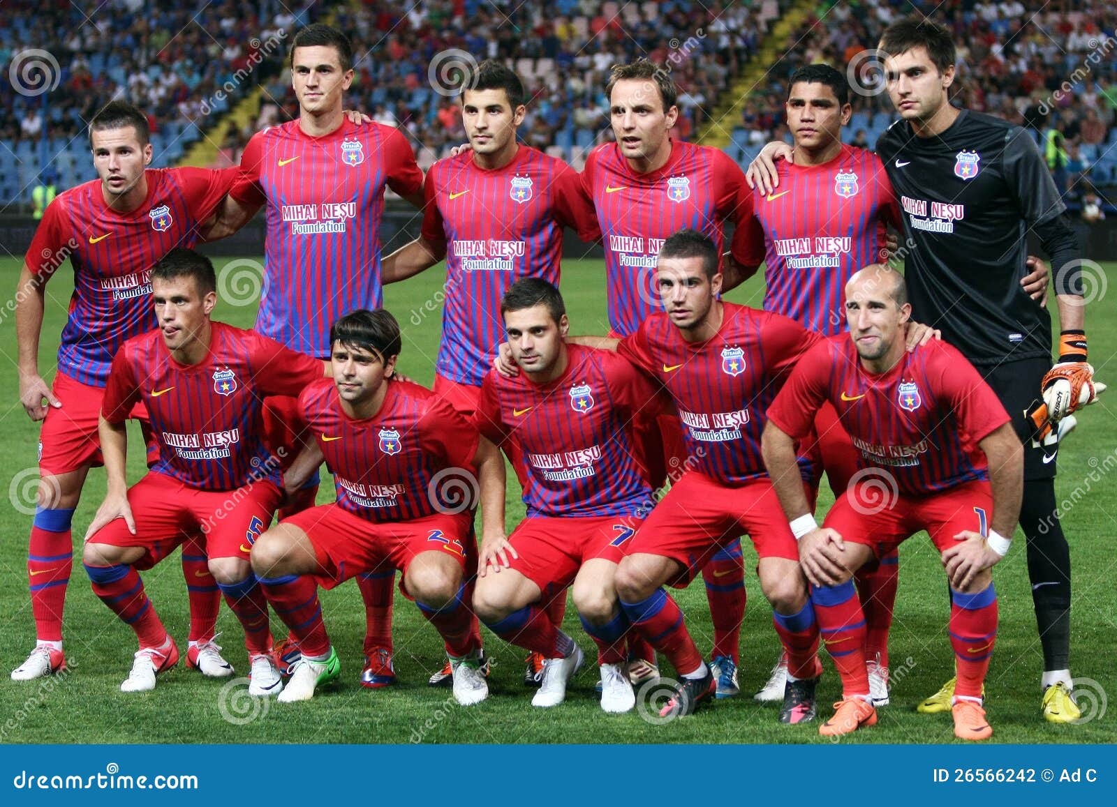 Logo Romanian Soccer Team Steaua Bucharest Editorial Stock Photo