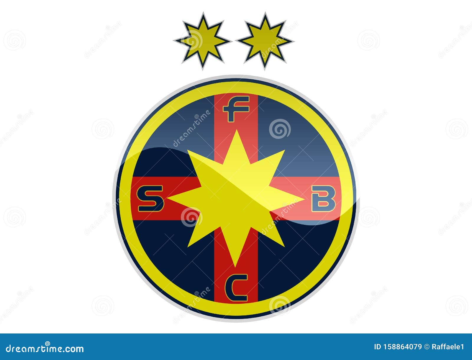 FC Steaua Bucuresti Logo editorial stock image. Illustration of collection  - 158864079