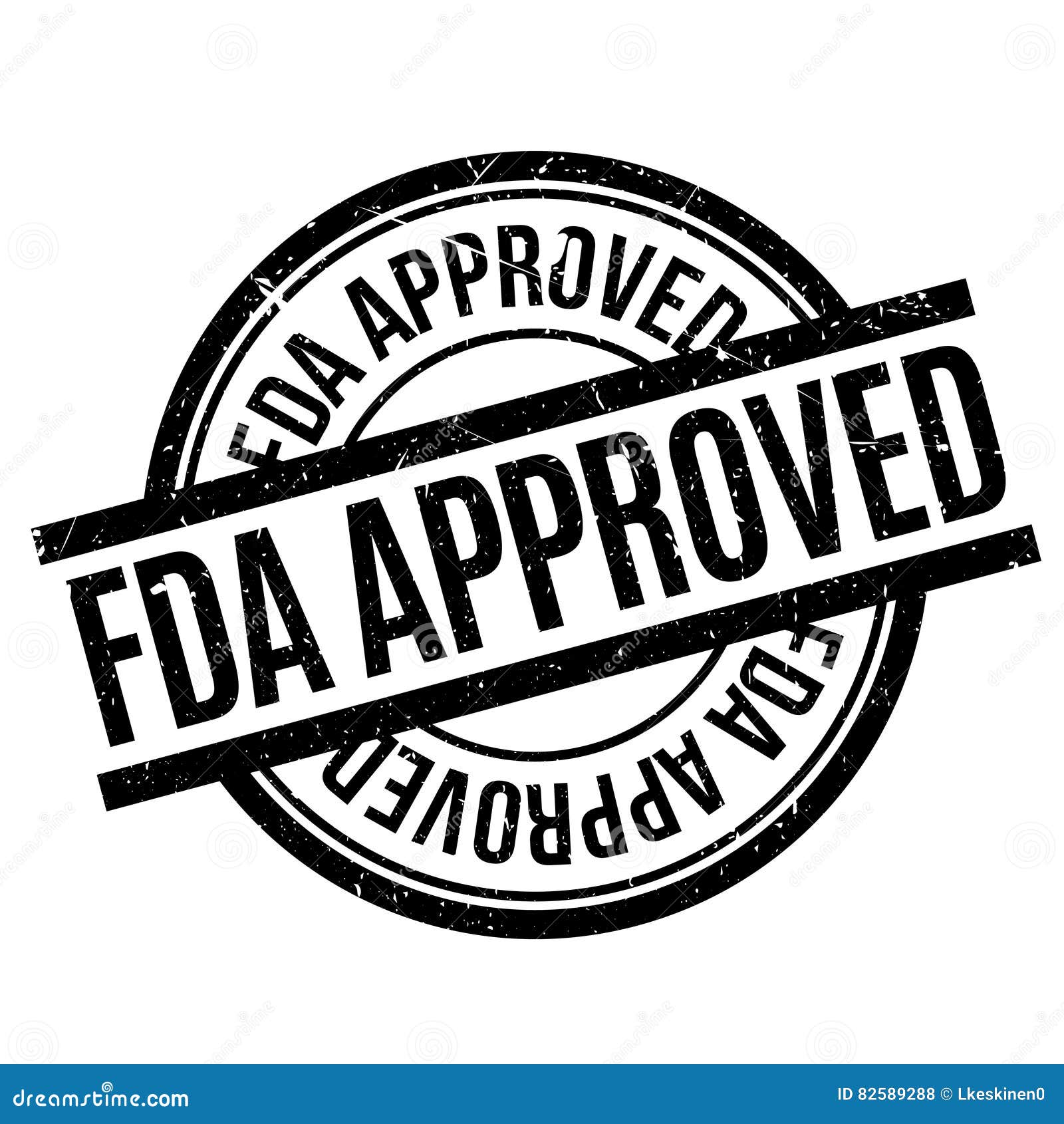 Fda Approved rubber stamp stock vector. Illustration of icon - 82589288