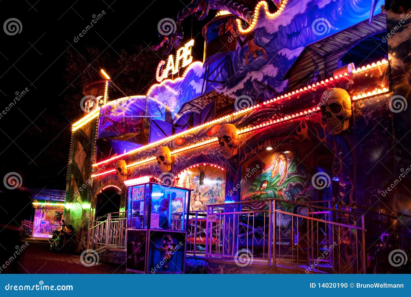 Fear House stock photo. Image of fear, circus, adrenalin 14020190