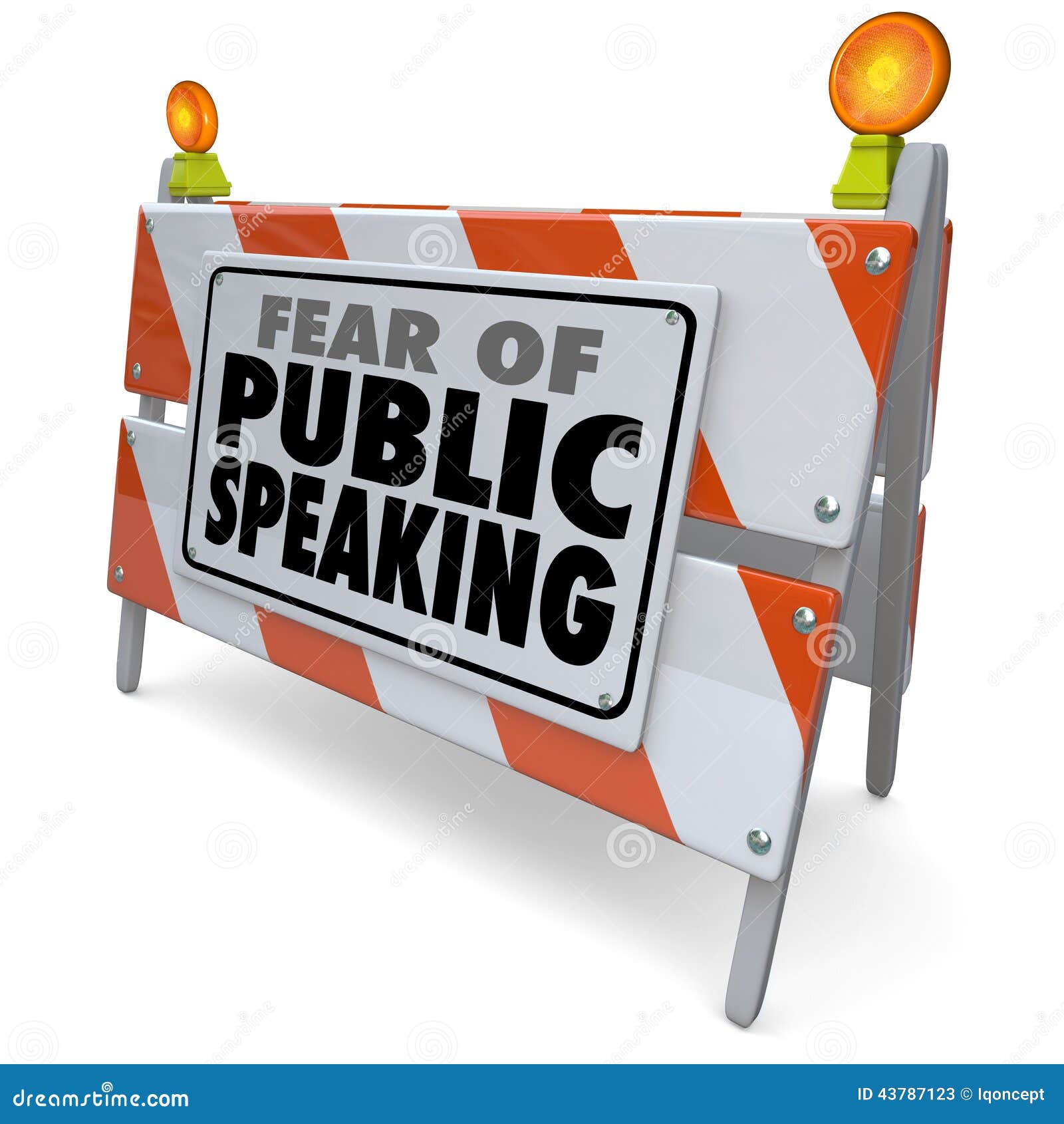 fear of public speaking words barricade barrier speech event