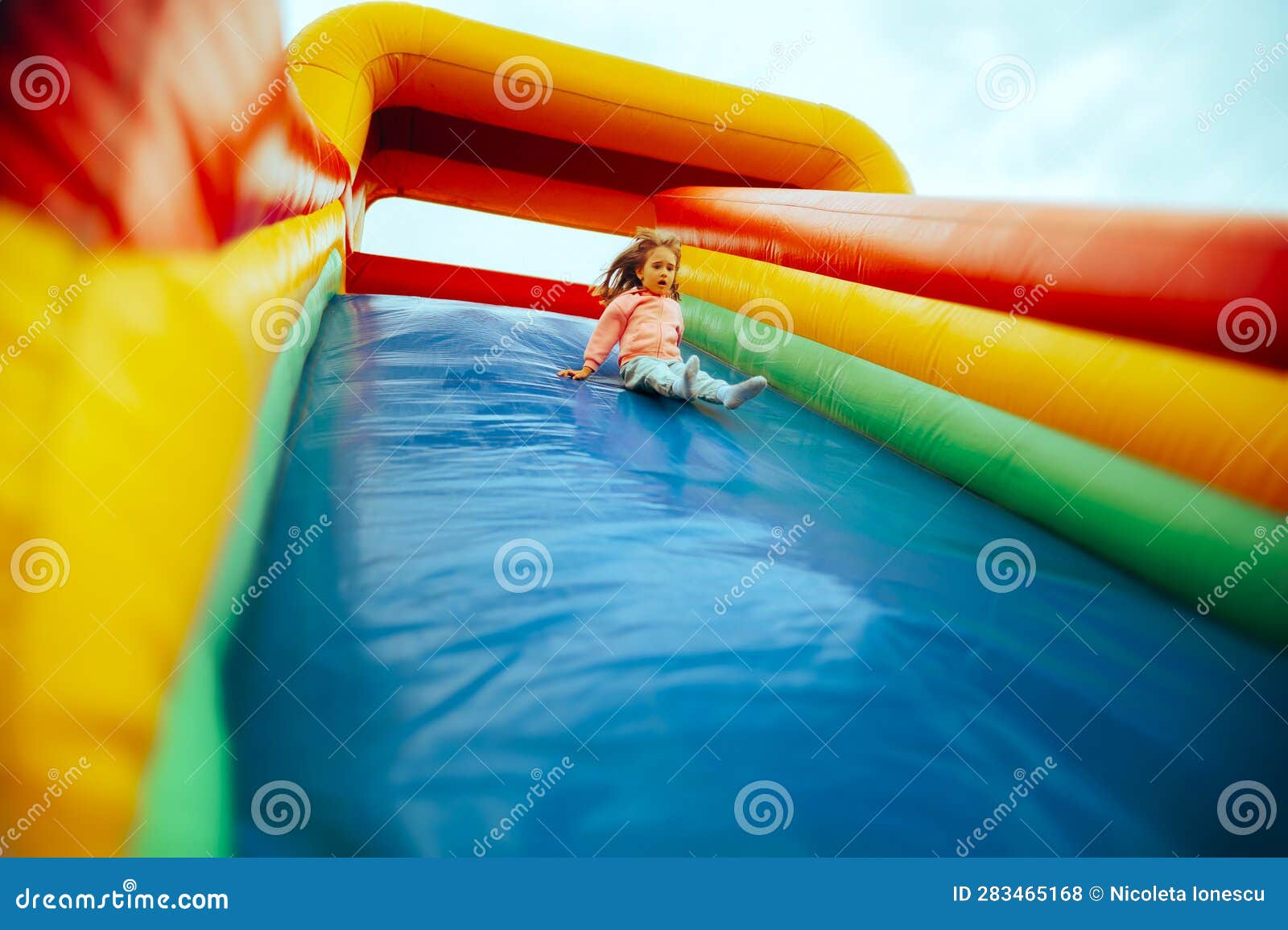 Water Slide stock image. Image of scary, child, motion - 31673449