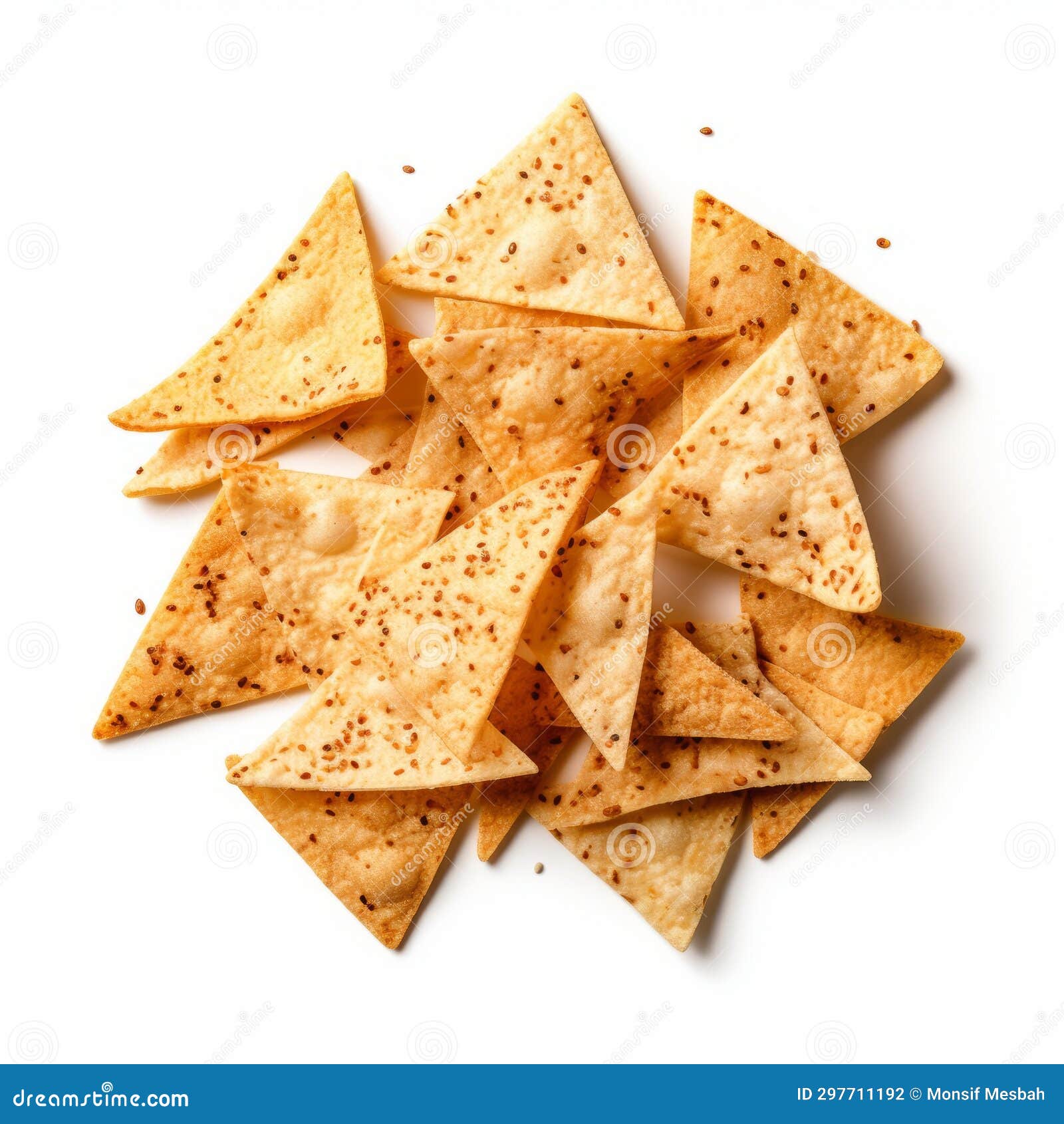 Feast Your Eyes on these Crunchy Triangle Tortilla Chips a Masterpiece