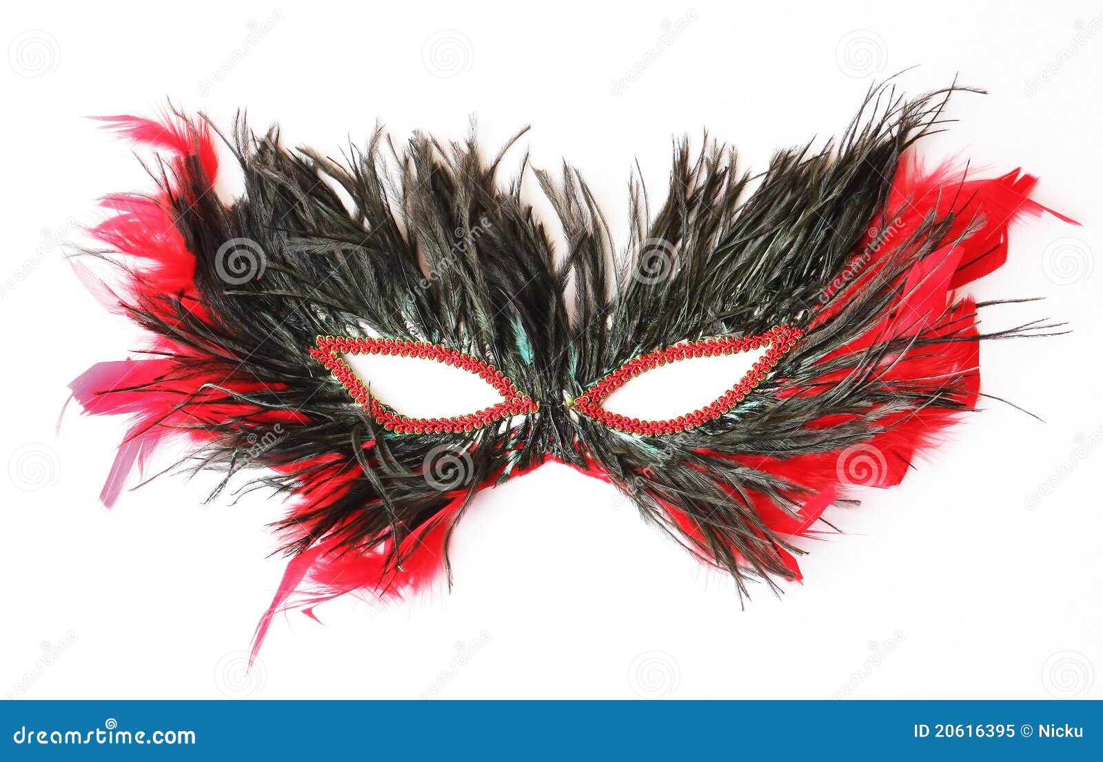 Feather mask stock image. Image of vivid, mask, craft 20616395