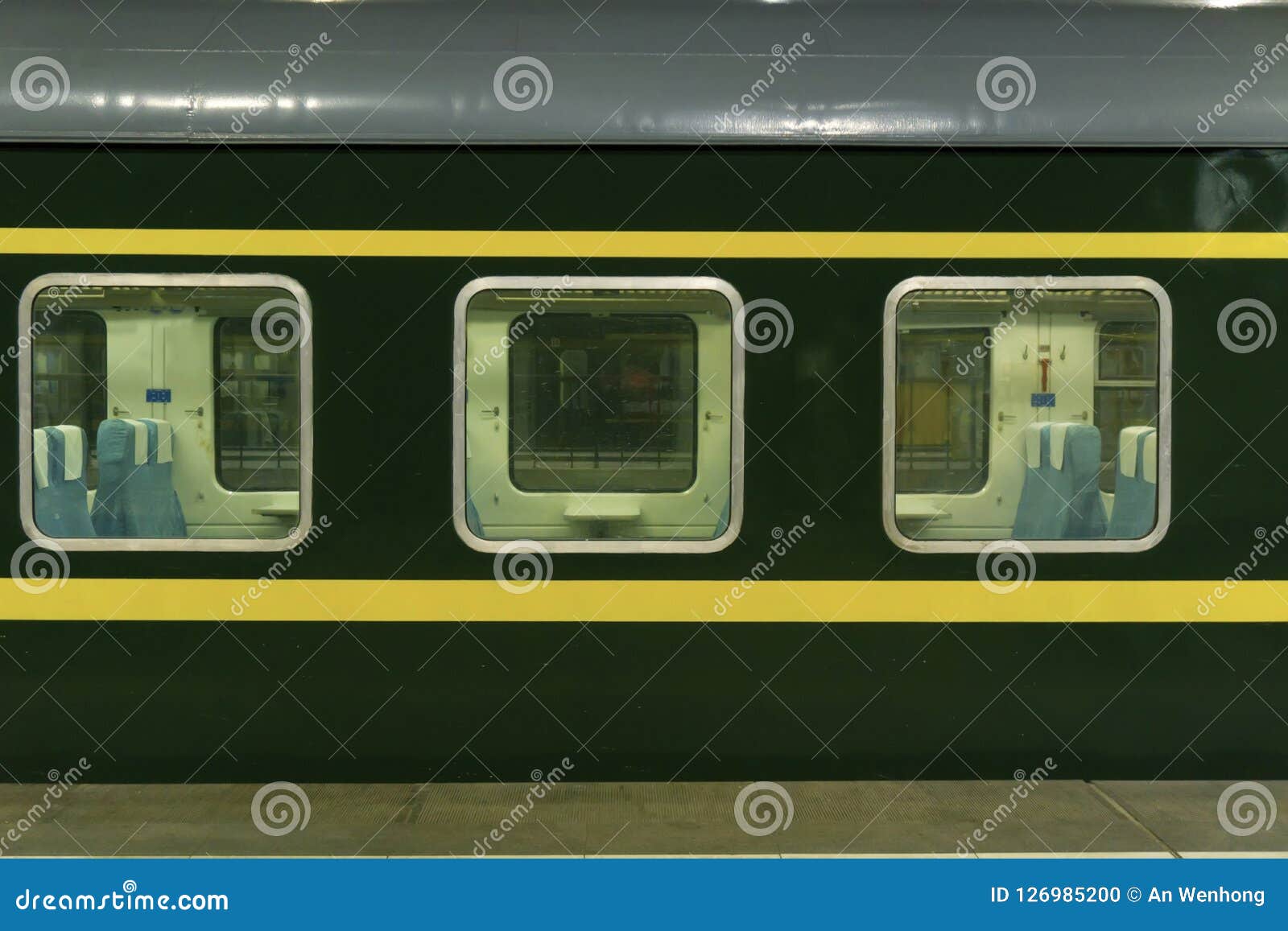 The Window of the Train Car Stock Photo Image of passenger, railroad