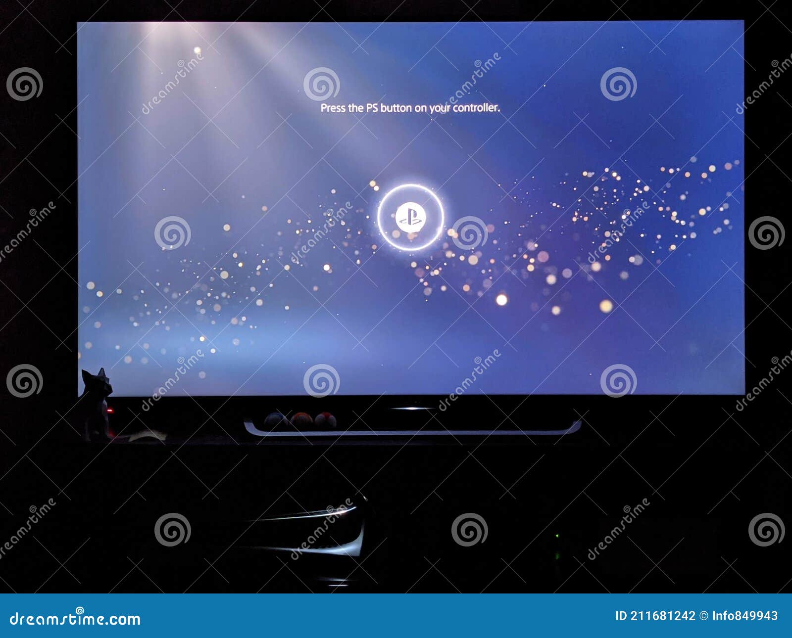 Feb 2021, UK - Sony Playstation 5 PS5 Console TV Screen with Psn Sign in  Start Screen Editorial Stock Photo - Image of playing, console: 211681248