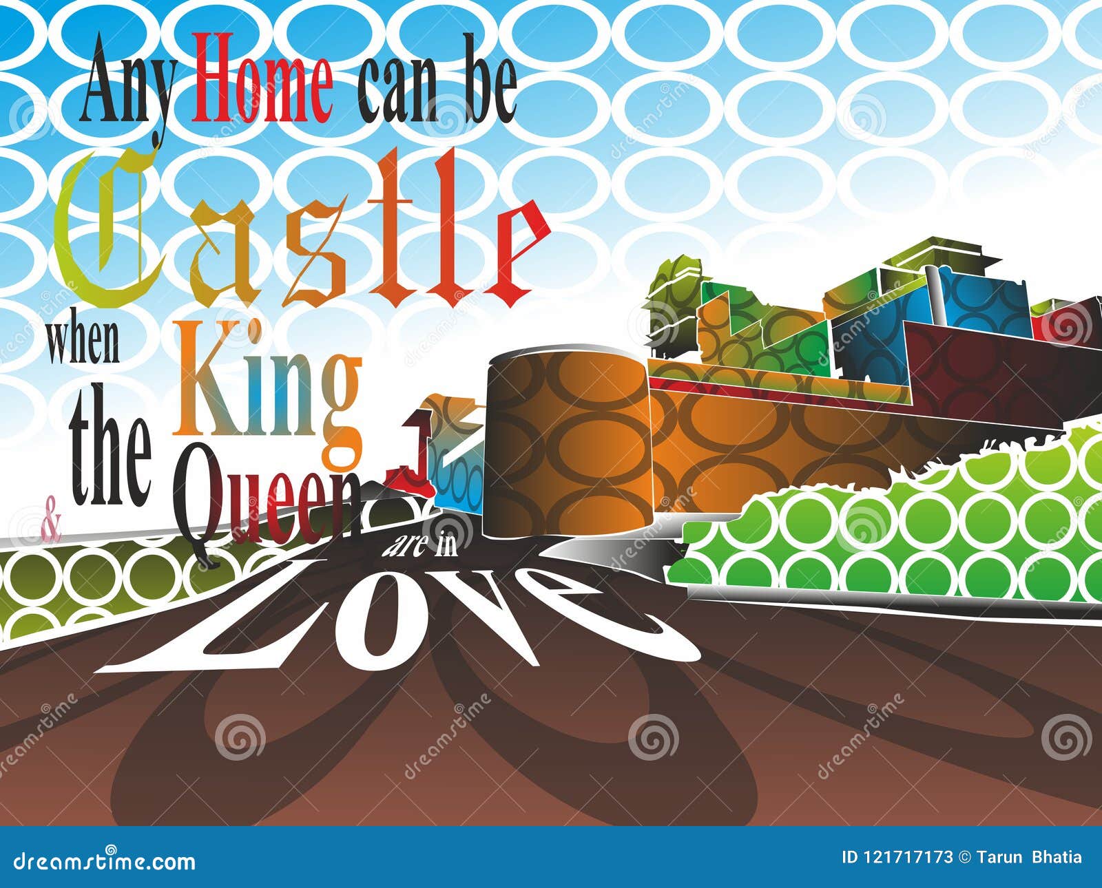 febric , any home can be castle when the king