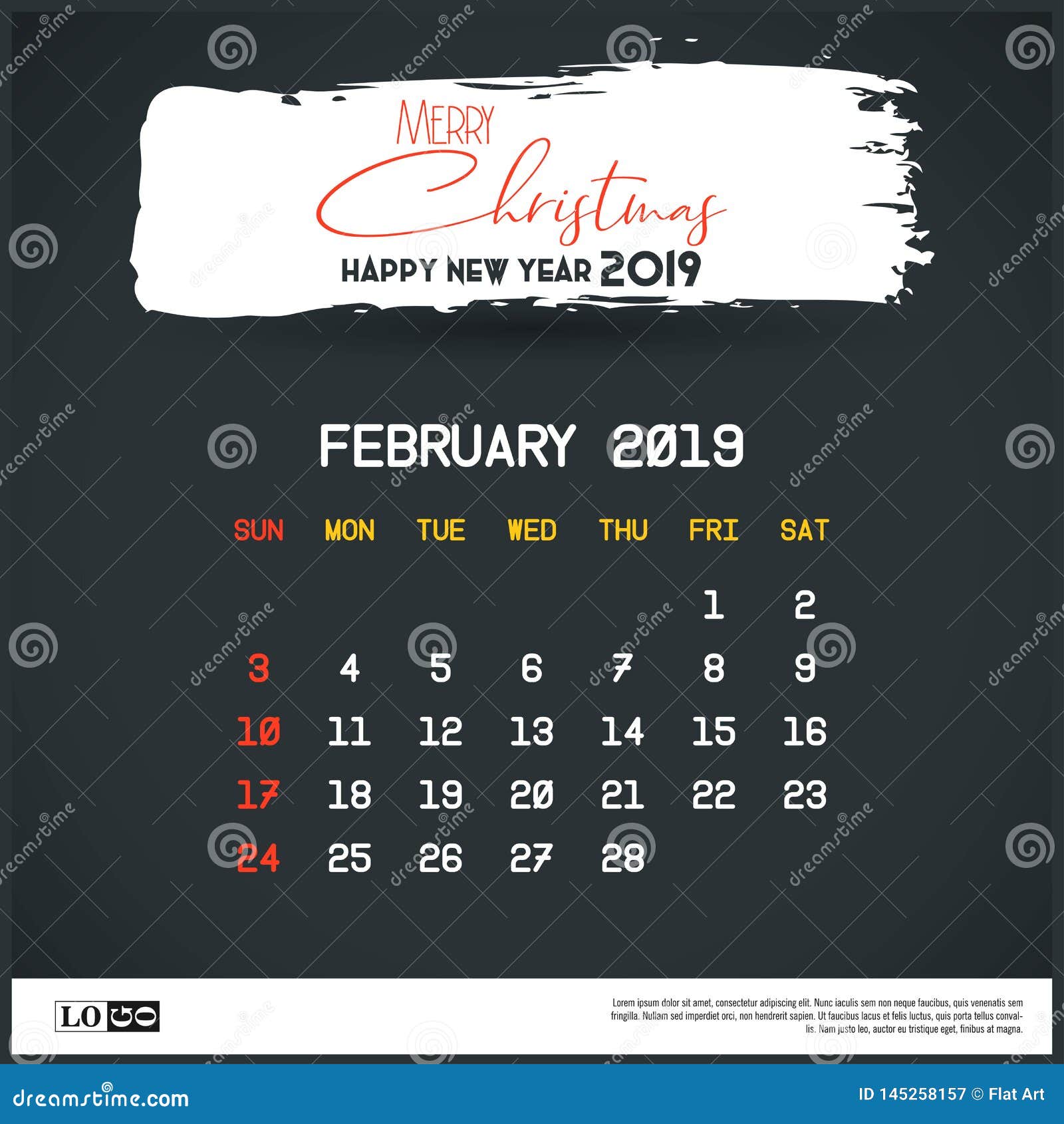 wallpapers February Calendar Header Transparent https www dreamstime com february new year calendar template brush stroke header background vector eps abstract image145258157