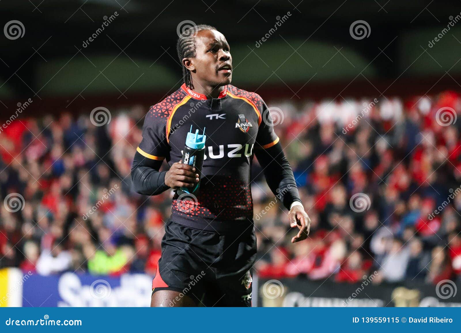 Yaw Penxe at the Munster Rugby Versus Isuzu Southern Kings Match at the Irish Independent Park Editorial Image