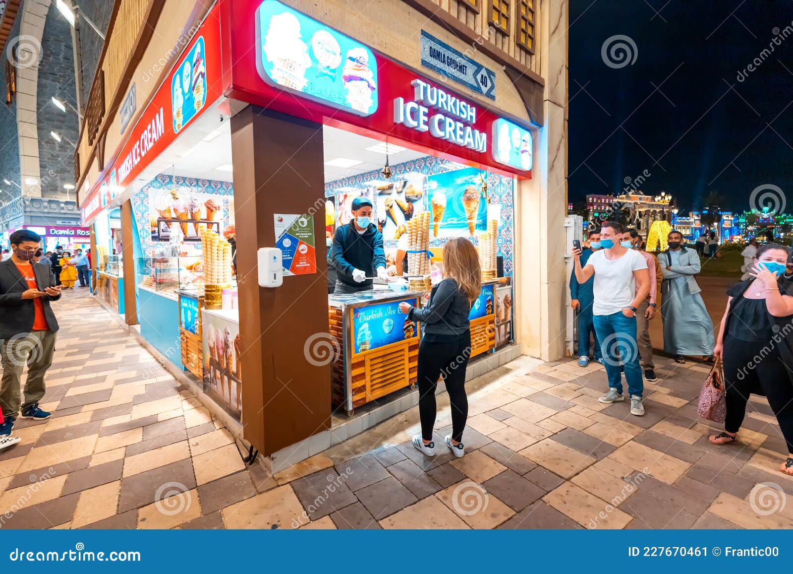 Shop Selling Turkish Ice Cream Famous for Its Funny Tricks and Jokes on  Customers Editorial Photo - Image of cool, city: 227670461