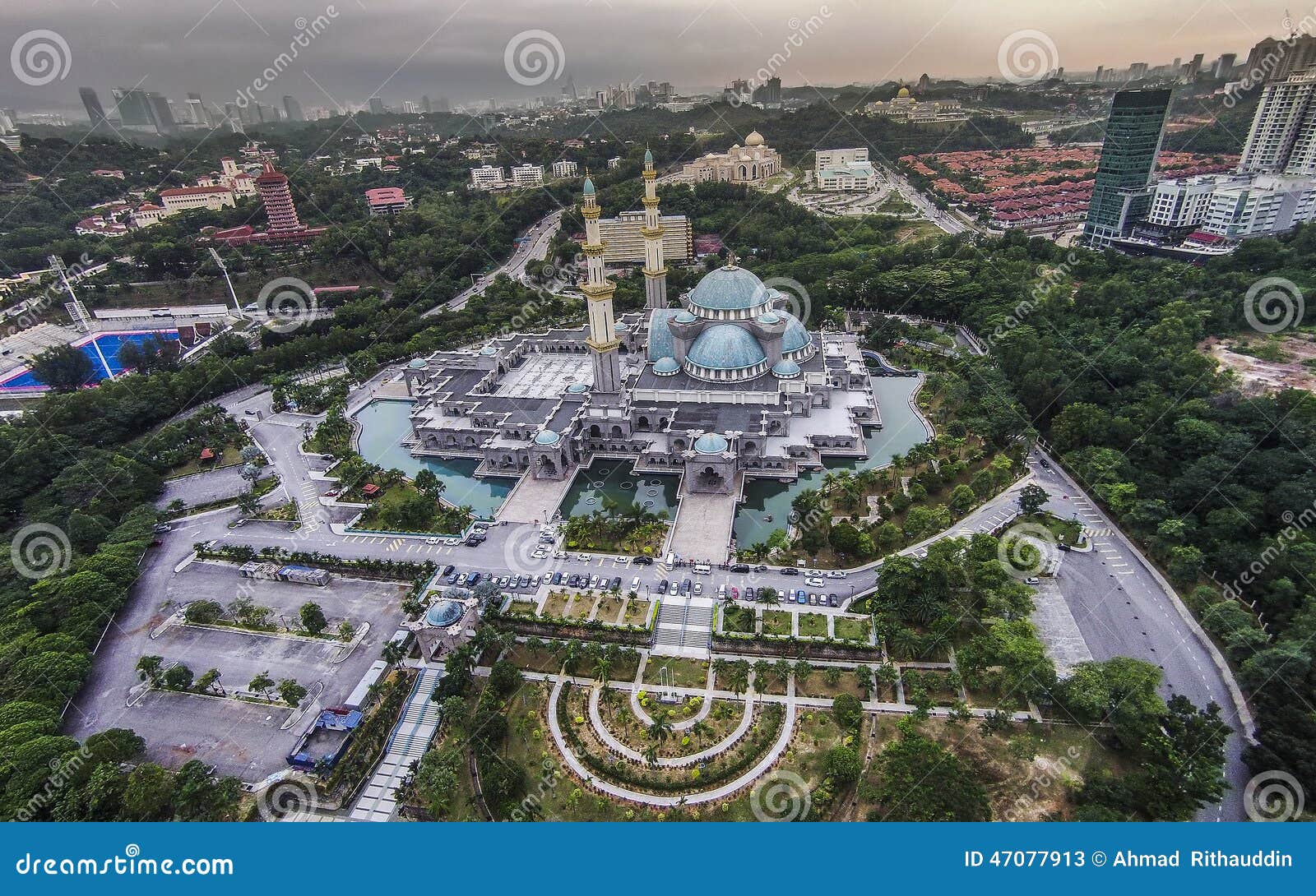 Aswana Cliche Malaysia Federal Territory Mosque Masjid Wilayah Persekutuan