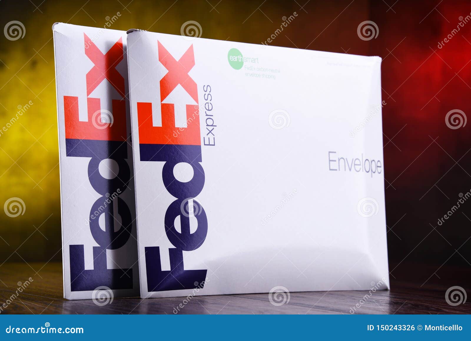 Envelopes of FedEx, an American Multinational Courier Delivery Services ...