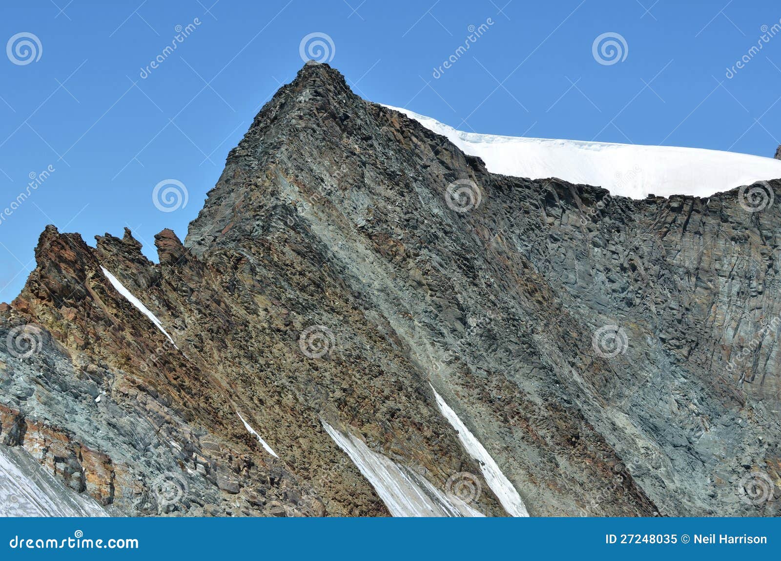 Feechopf stock image. Image of blue, peaks, saas, glacier 27248035