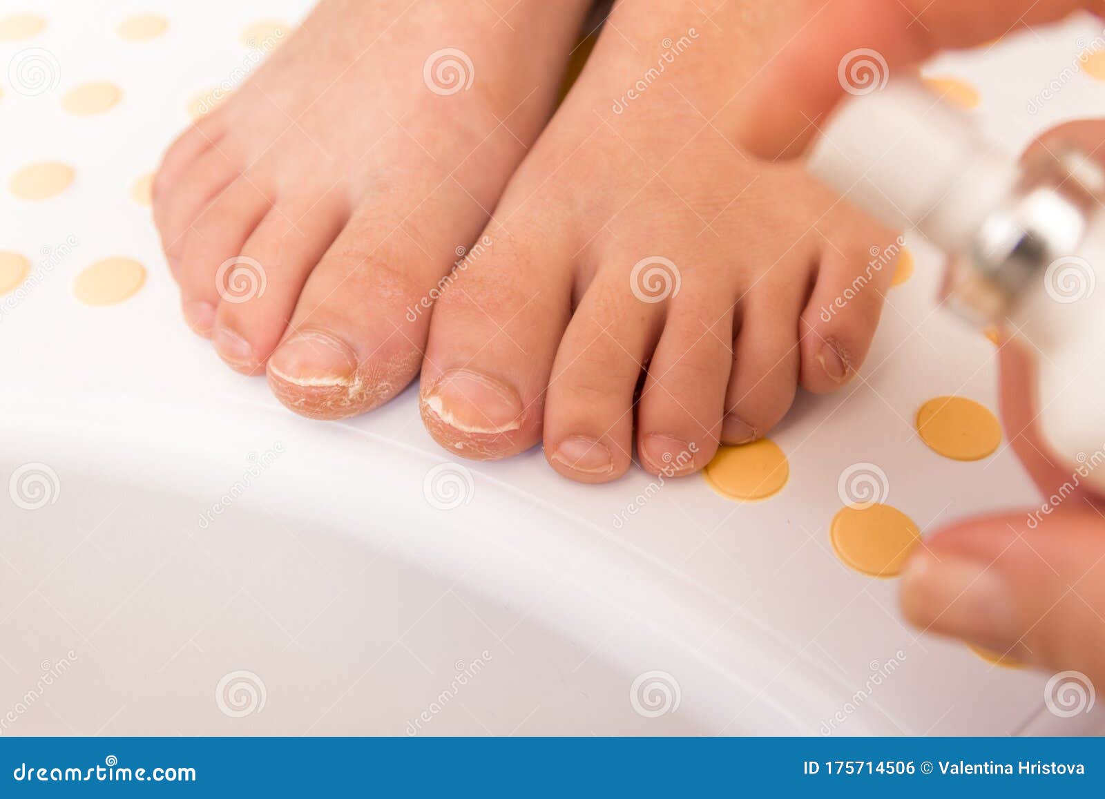 Child toe nail hi-res stock photography and images - Alamy