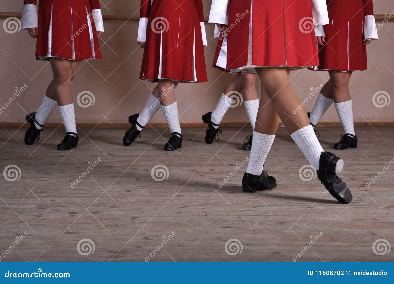 Feet of the Irish dancers stock photo. Image of female 11608702