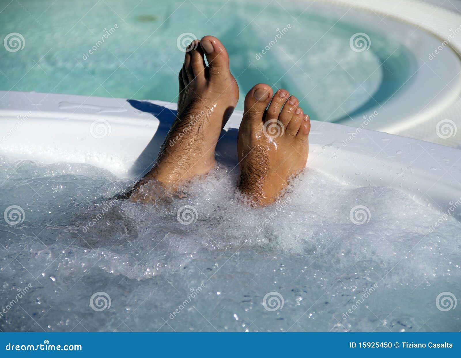 Feet Jacuzzi stock photo. Image of water, bath, wealth 15925450