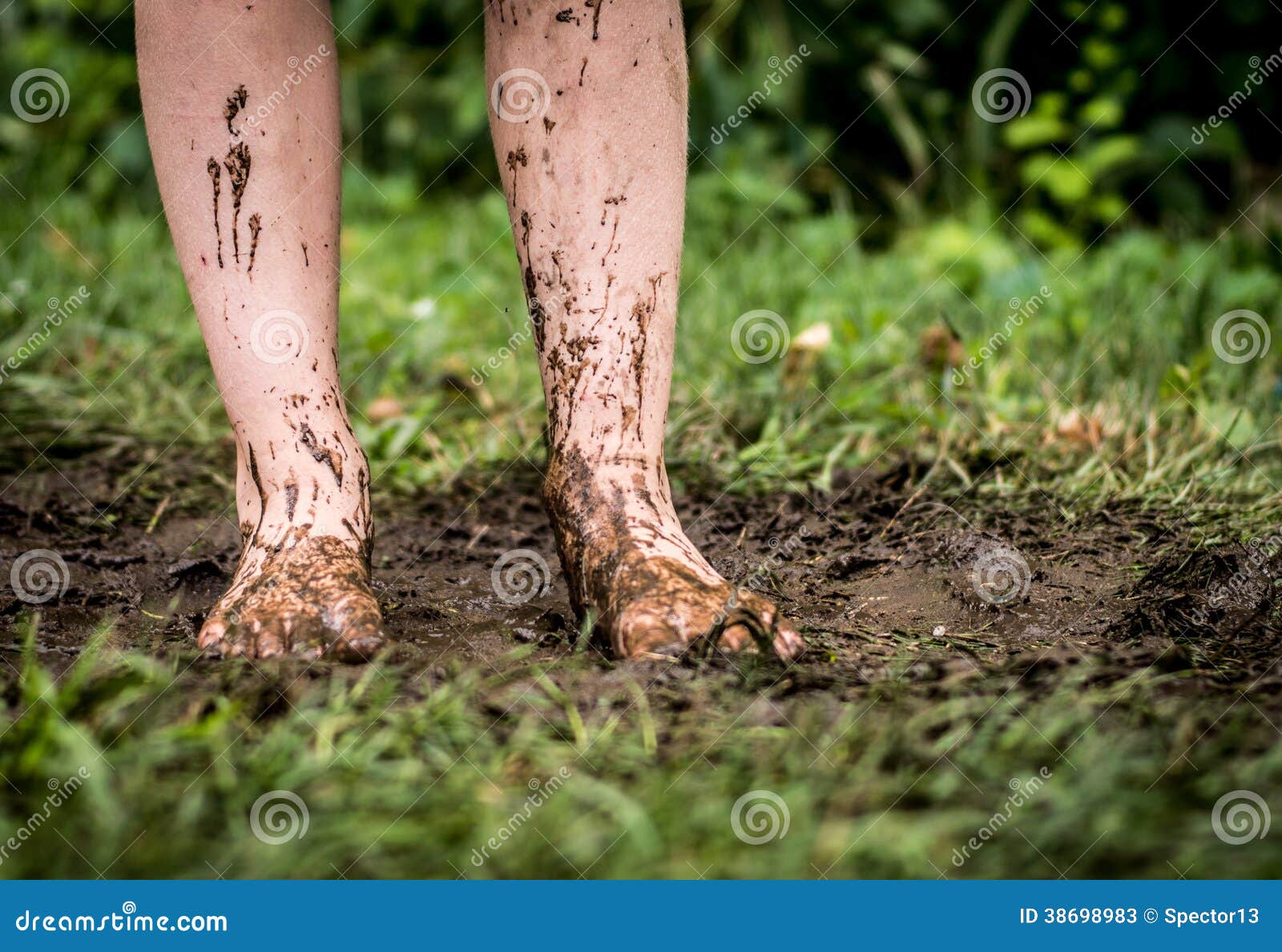 Feet in Mud stock image. Image of view, messy, sunlight 38698983