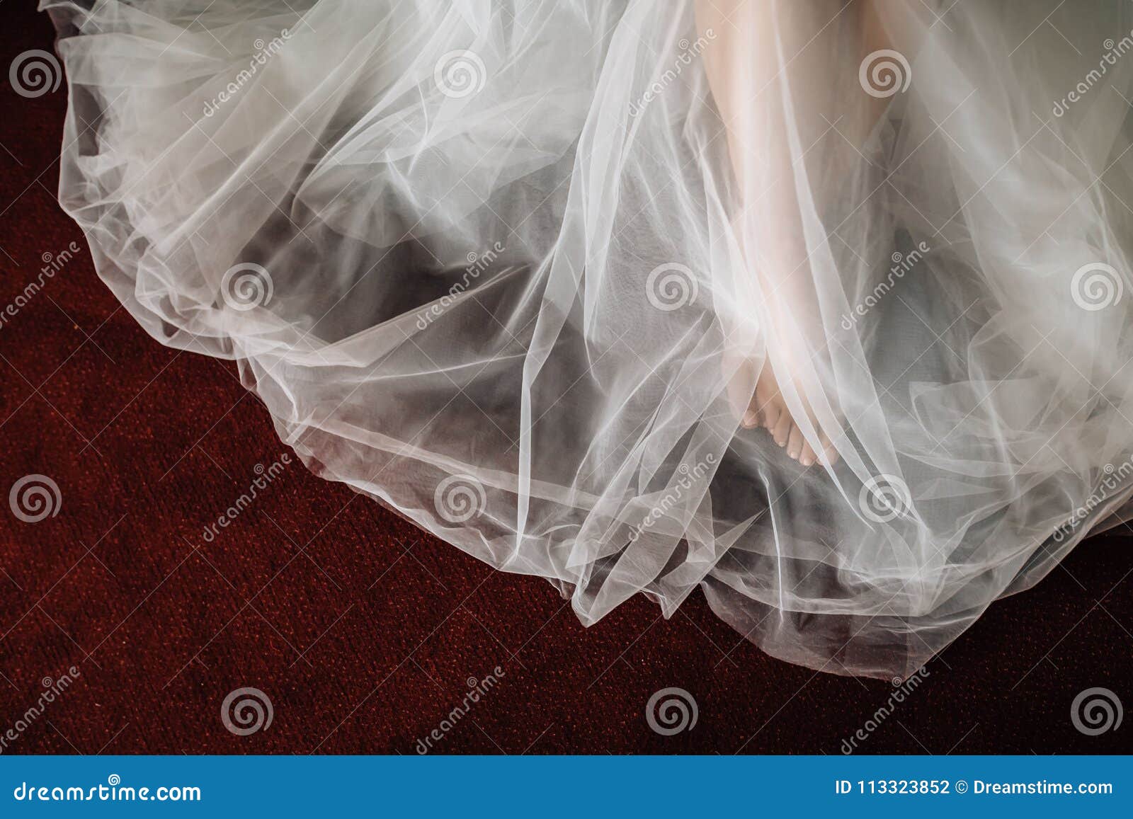 Feet under the dress stock photo. Image of feet, elegance - 113323852