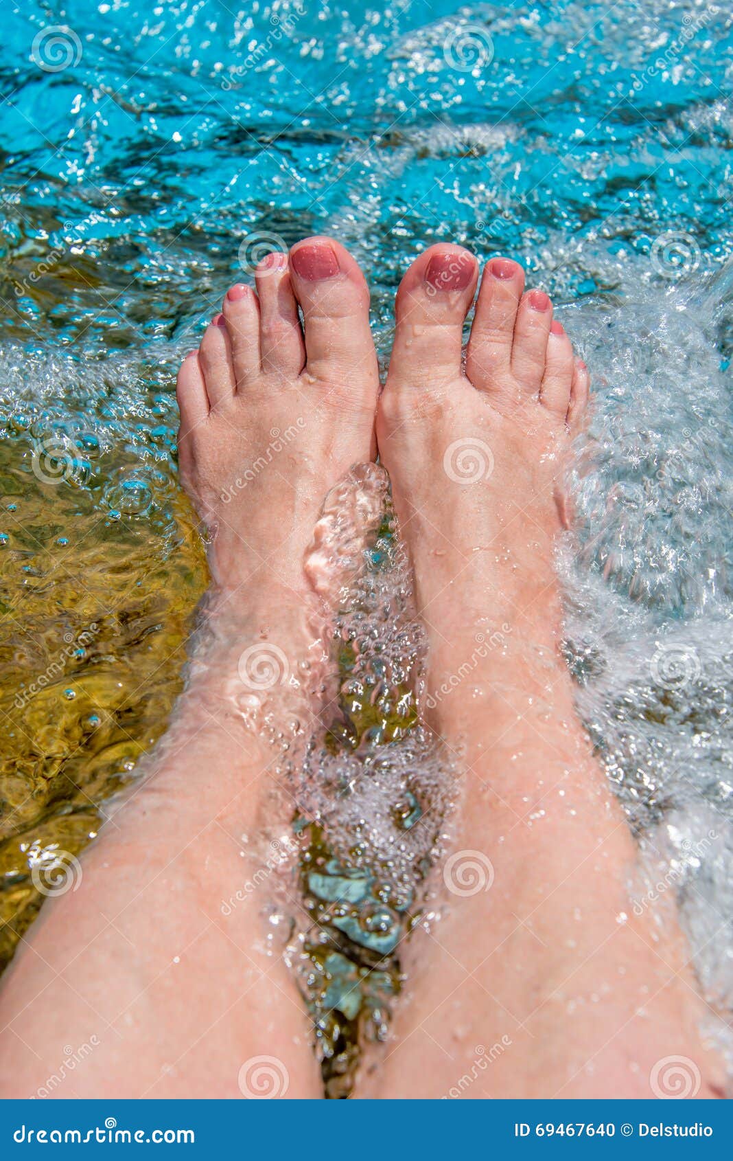 Feet of a Woman Relaxing in Jacuzzi Stock Photo Image of luxury, feet