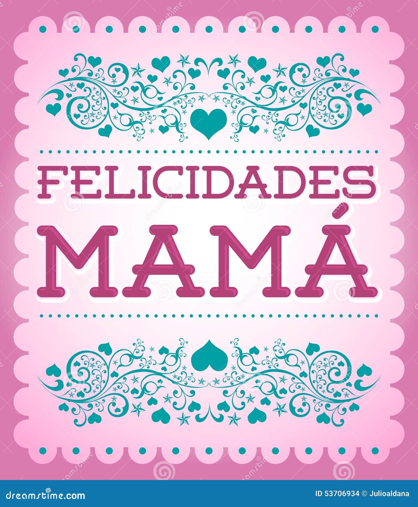 felicidades mama, congrats mother spanish text