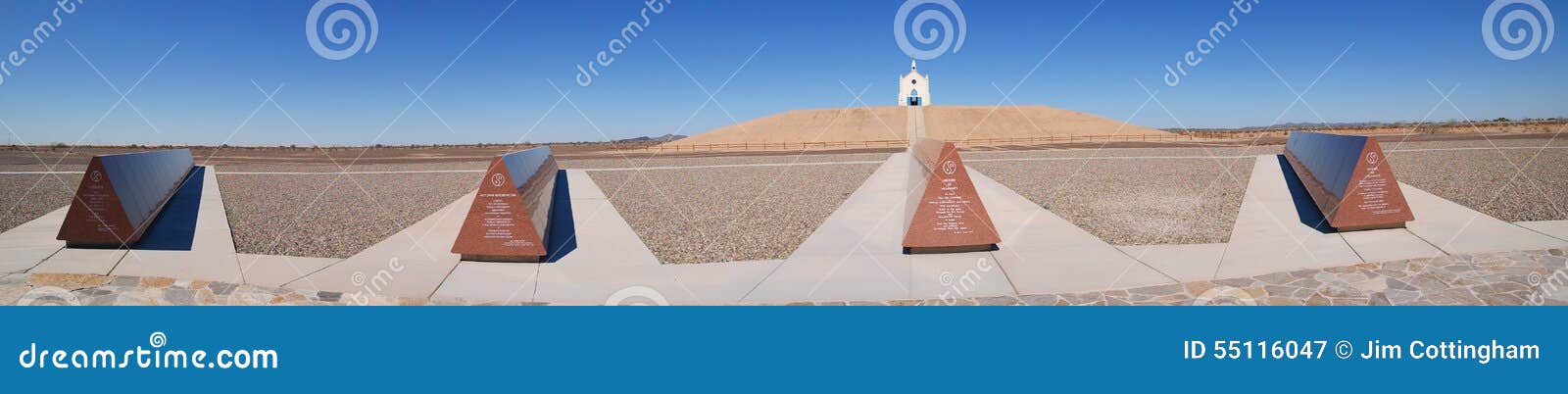 felicity, california - monuments and church