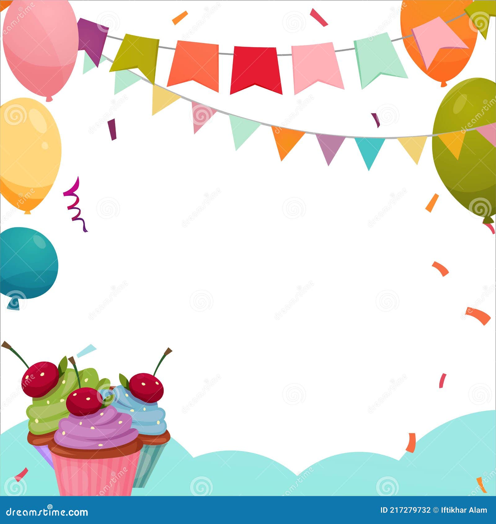 Regalos de cumpleaños ilustración del vector. Ilustración de fondo