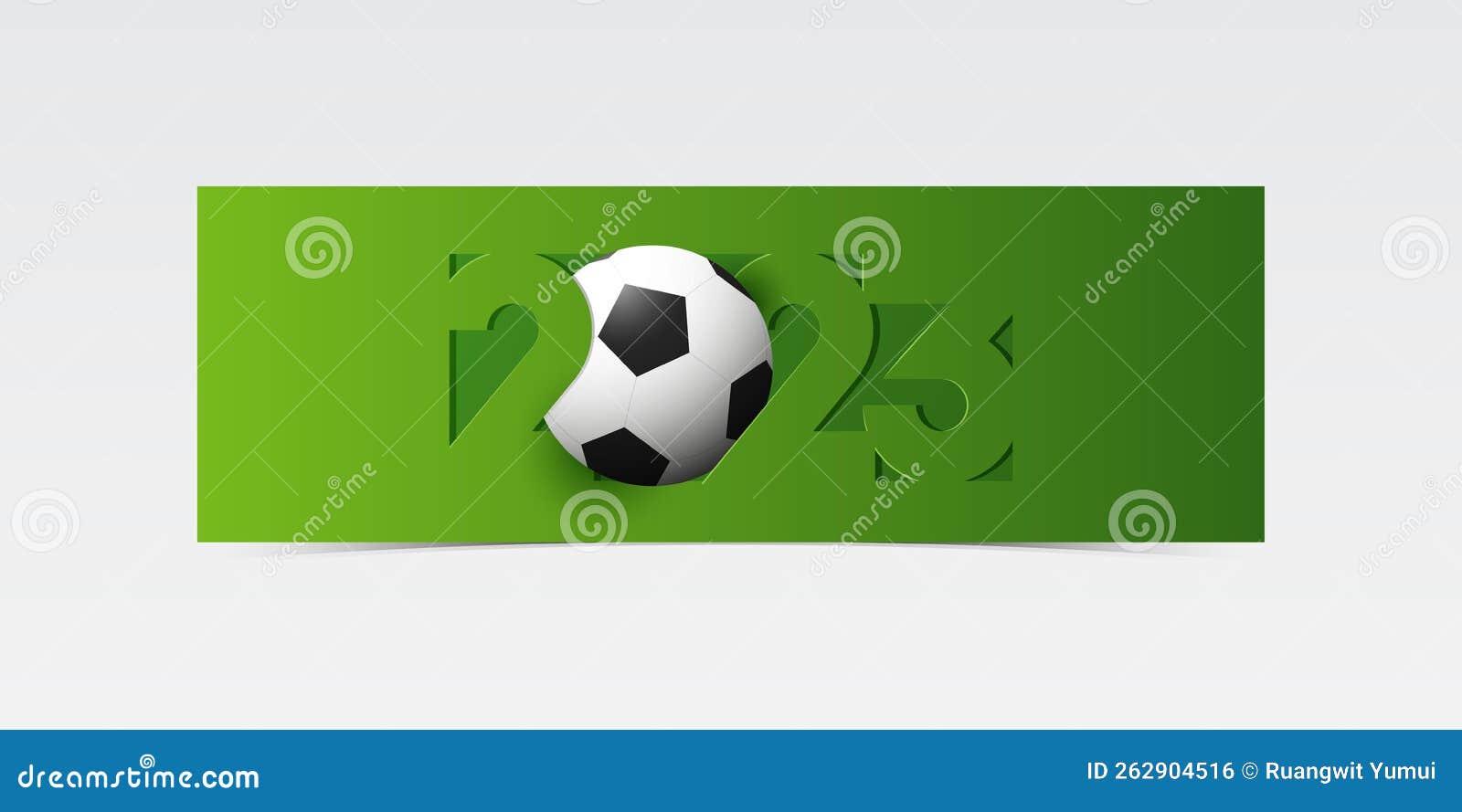 Design da página de destino do modelo de site de vetor de futebol