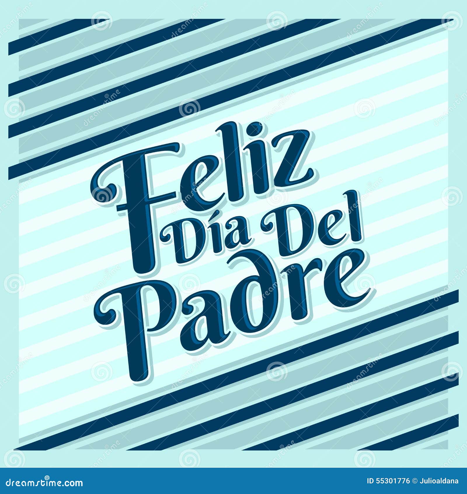 feliz dia de padre - happy fathers day spanish text