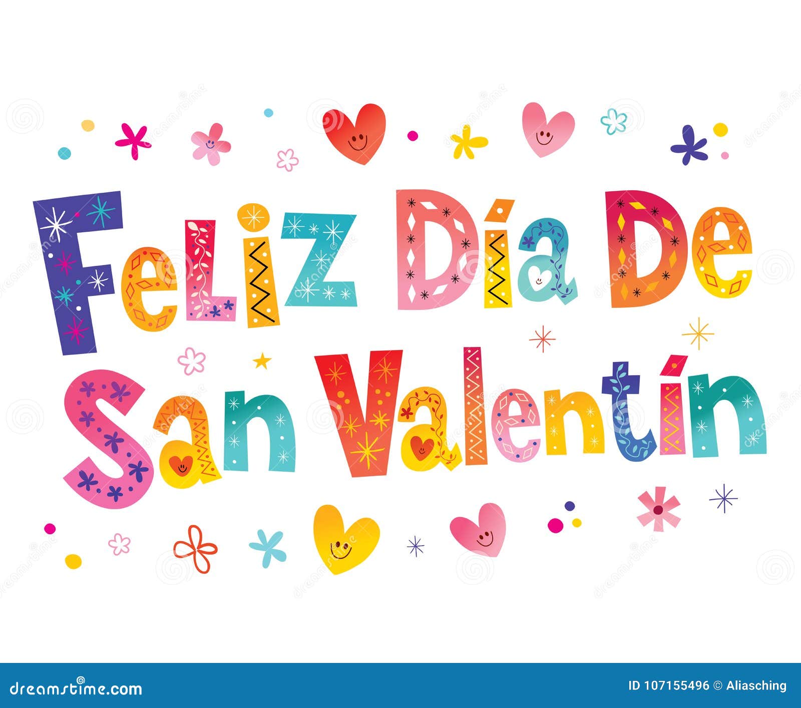 feliz dia de san valentin happy valentines day in spanish