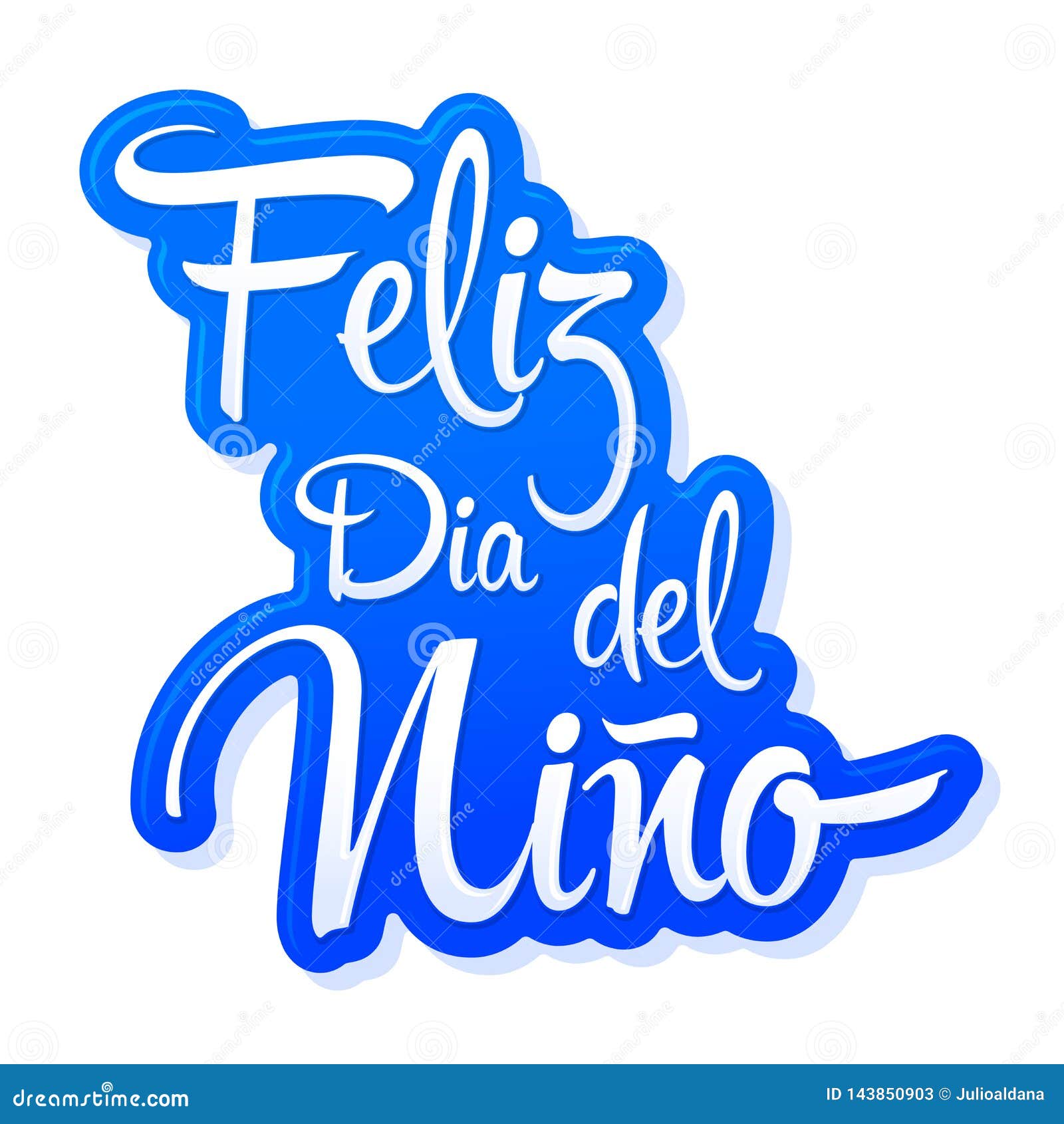 feliz dia del nino, happy children day spanish text,  