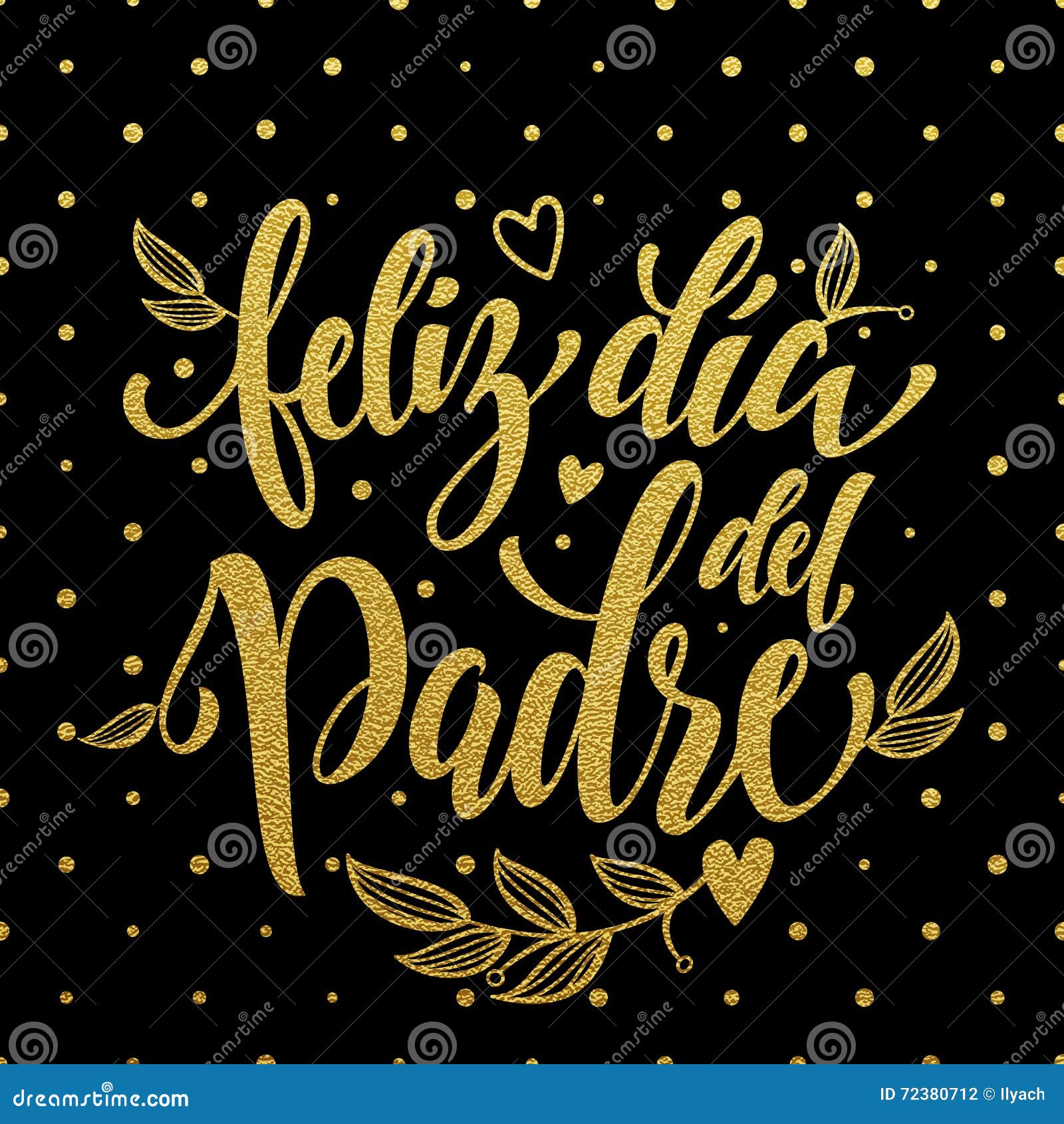 feliz dia del padre father day greeting card in spanish