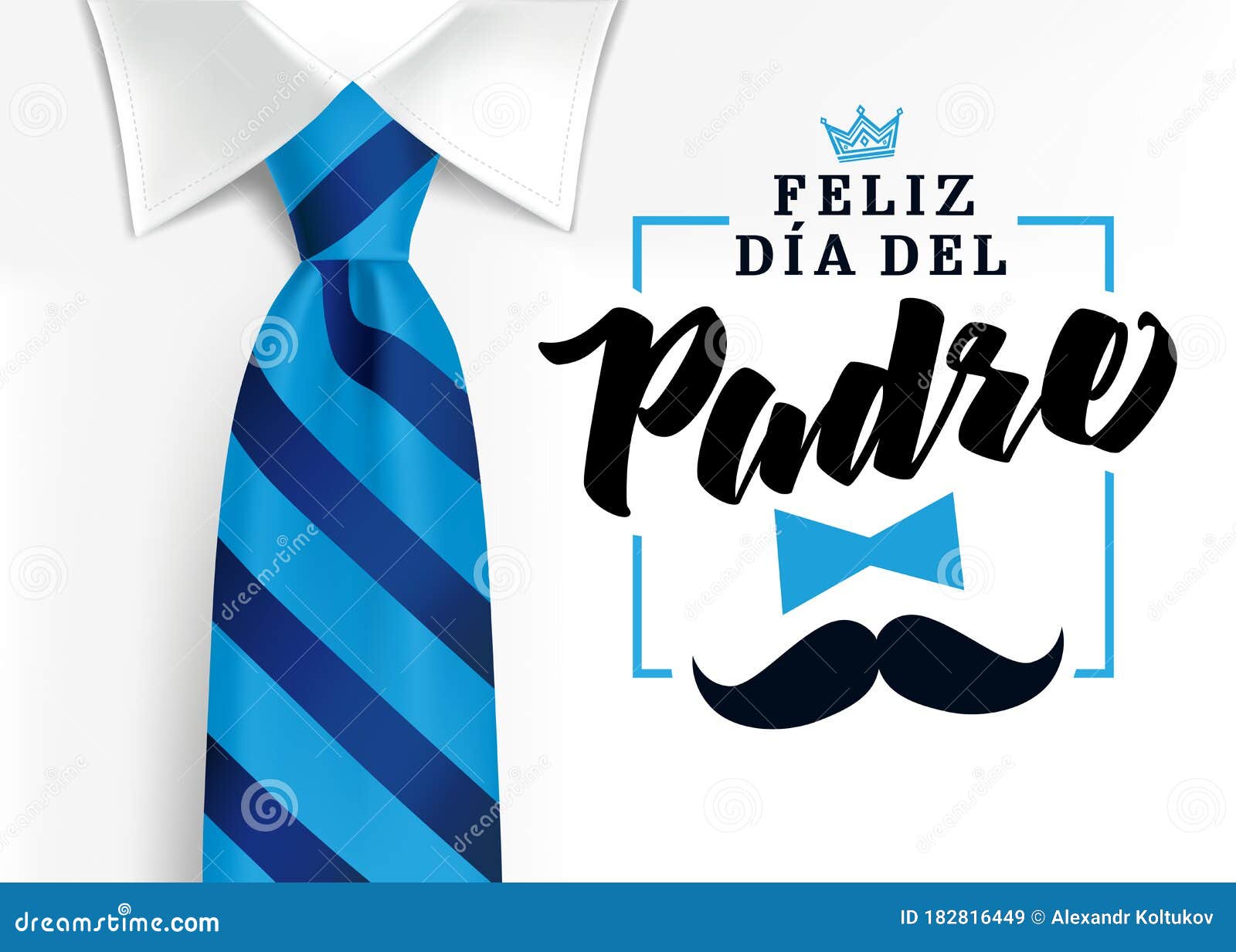 feliz dia del padre spanish lettering