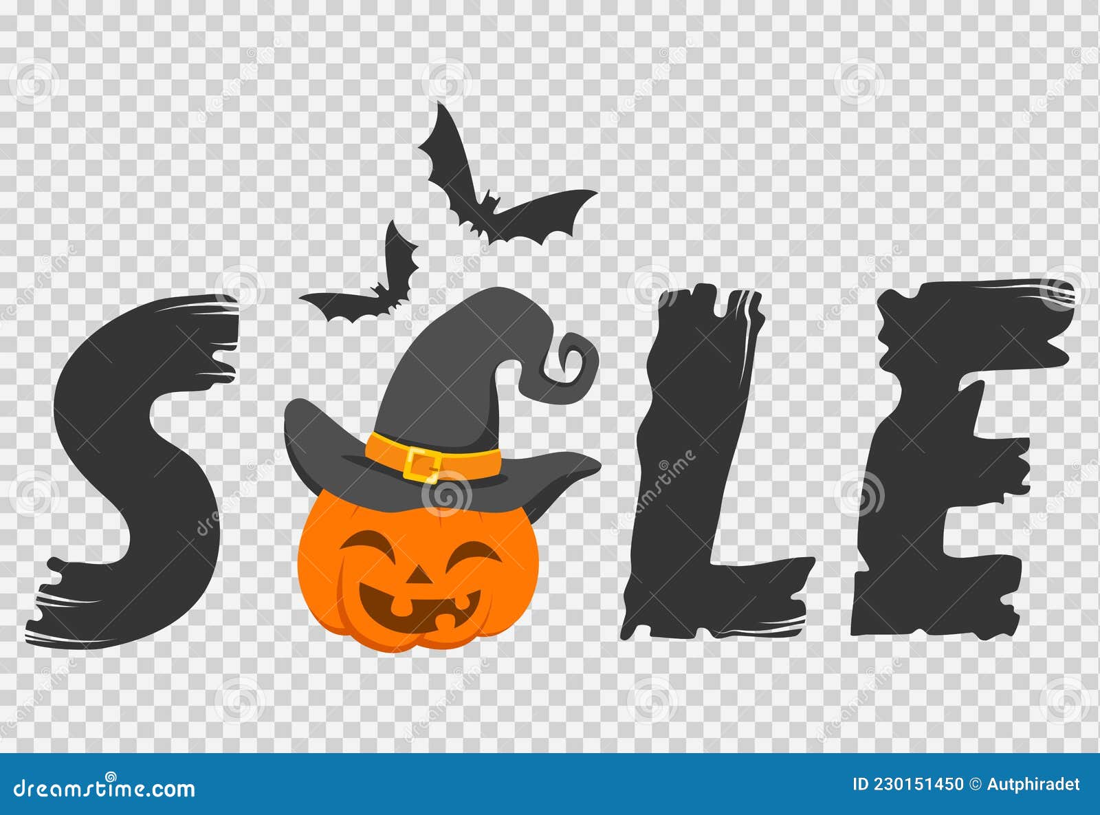 Feliz Halloween Com Texto De Venda Feliz Abóbora Cara-coroa Bruxa Que  Morcegos Voando Isolados Em Png Ou Fundo Transparente Ilustração do Vetor -  Ilustração de afastamento, cartaz: 230151450