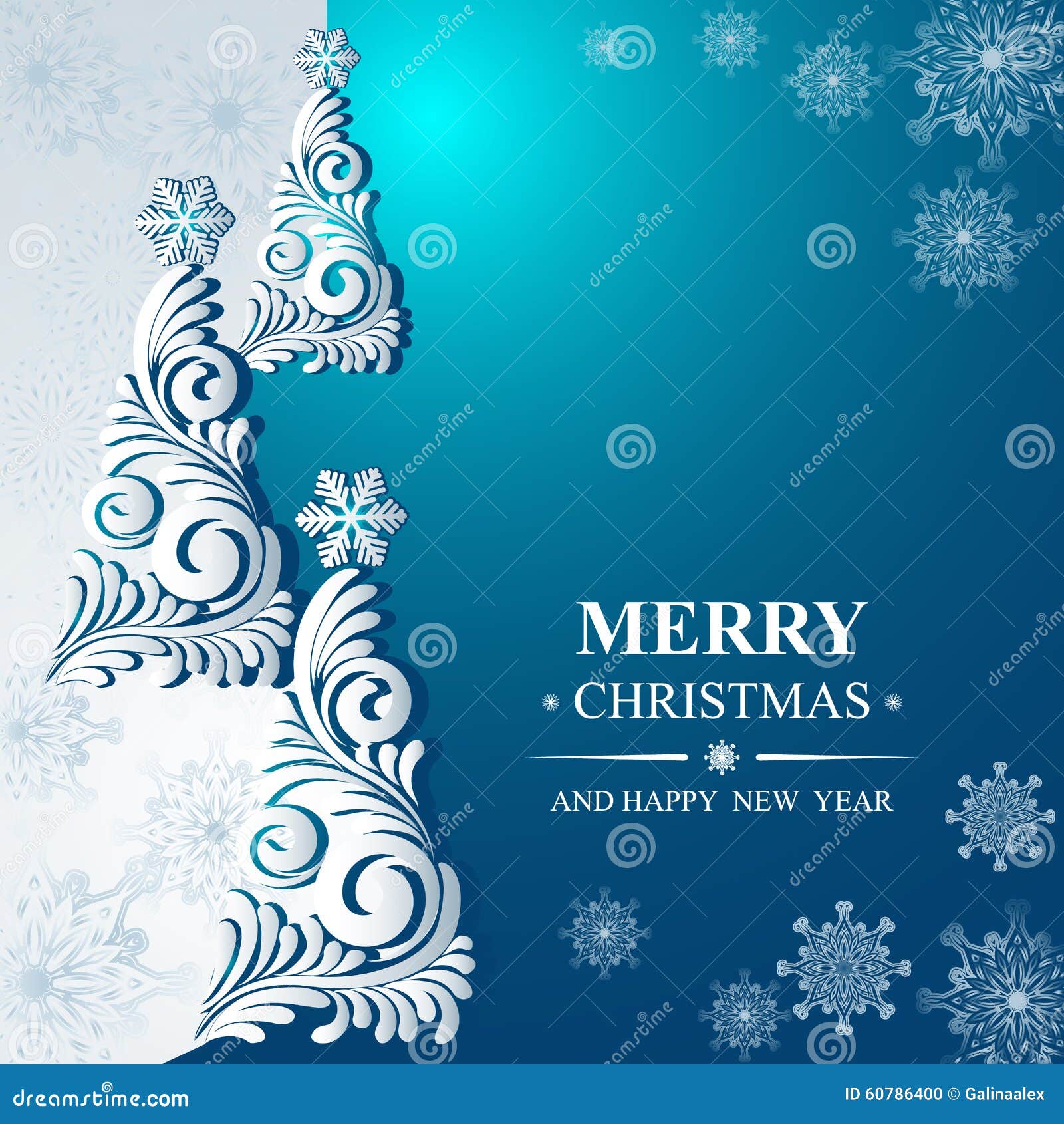 Feliz Natal Do Cartaz E Ano Novo Feliz Ilustração do Vetor - Ilustração de  postcard, elegância: 60786400