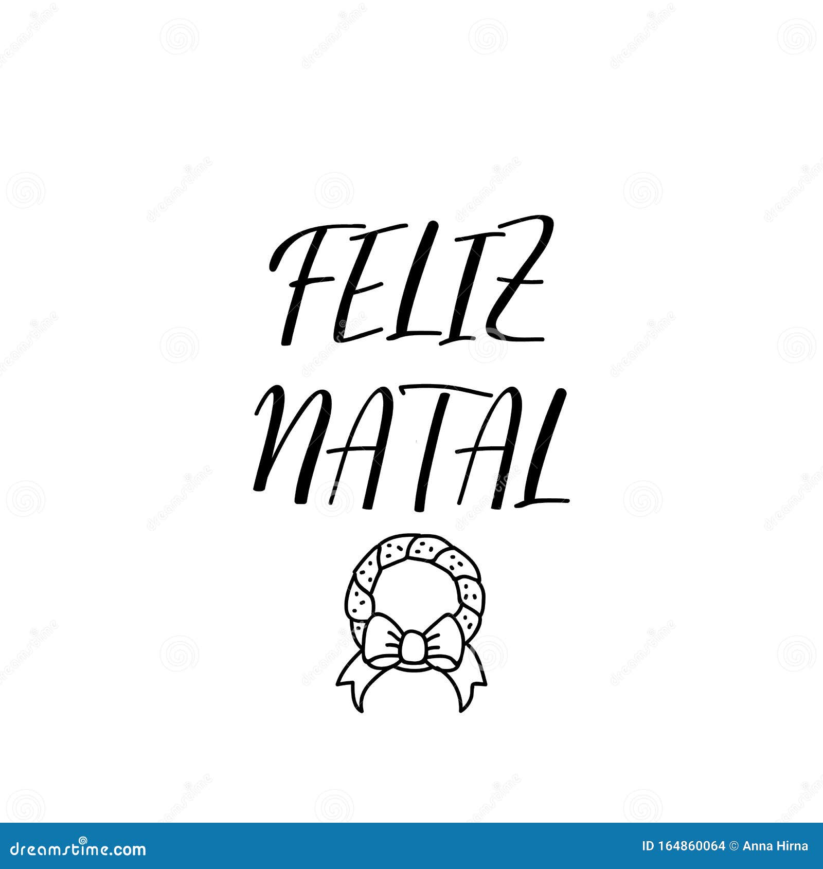 Design PNG E SVG De Feliz Natal Letras Portuguesas Para Camisetas