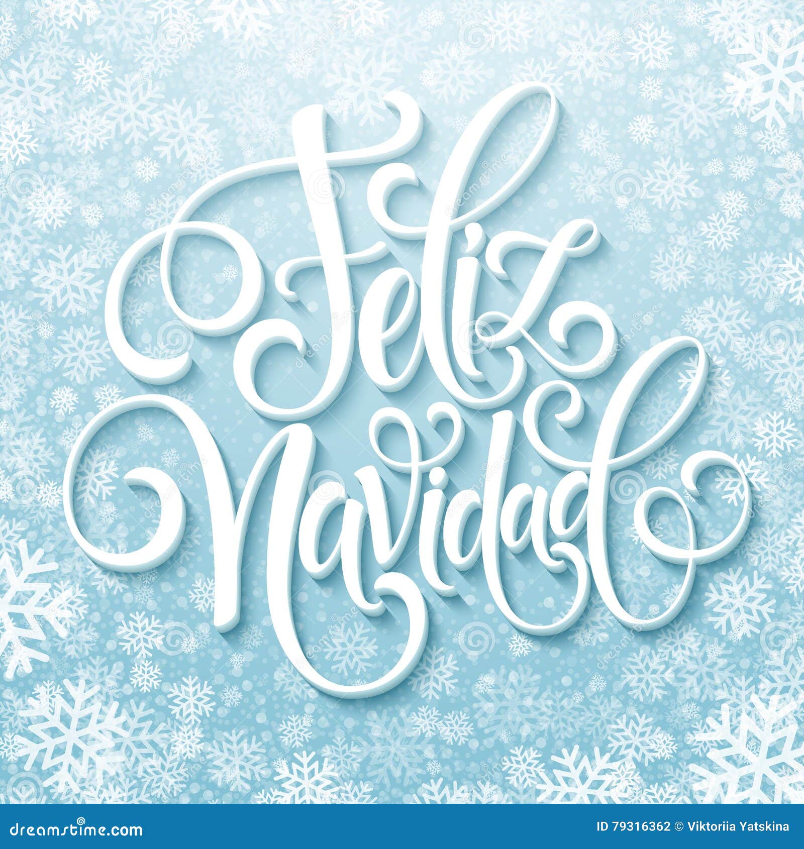 Download Feliz Navidad Hand Lettering Decoration Text For Greeting Card Design Template Merry Christmas Typography