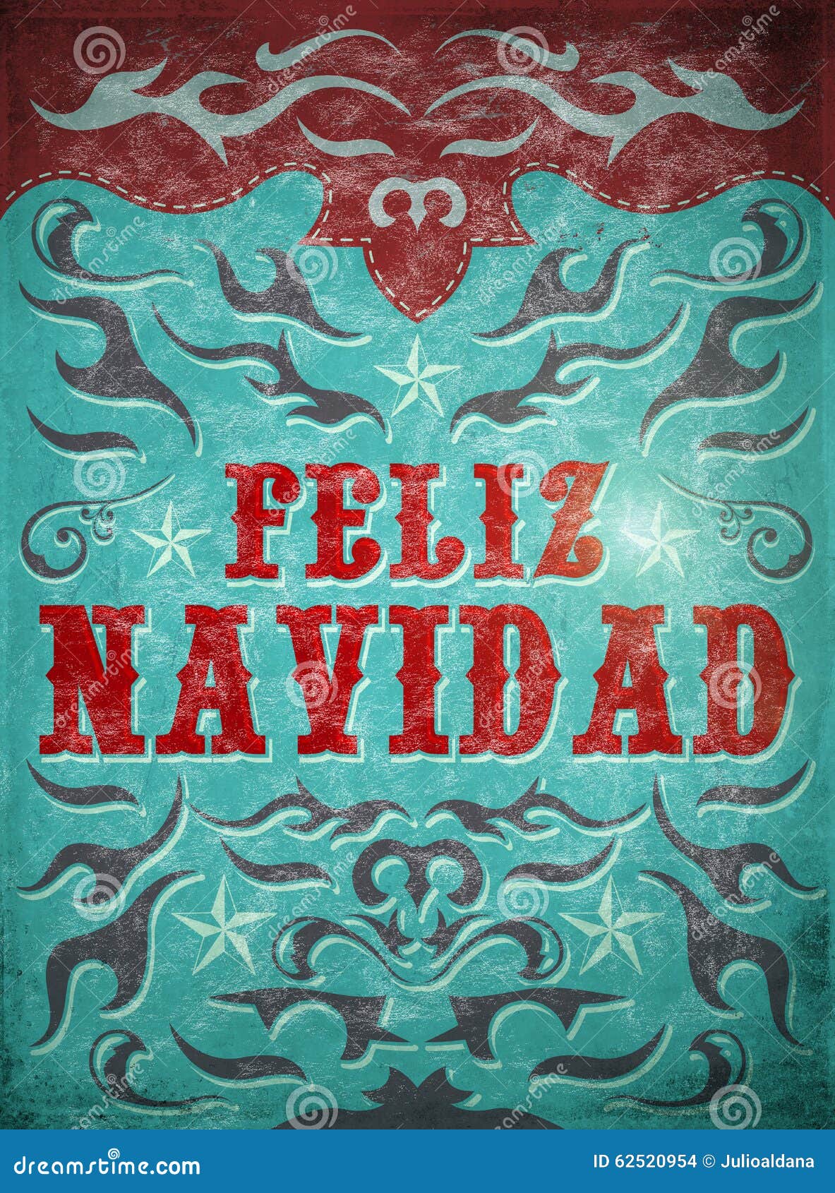 Natale In Latino.Feliz Navidad Merry Christmas Spanish Text Stock Illustration Illustration Of Celebration December 62520954