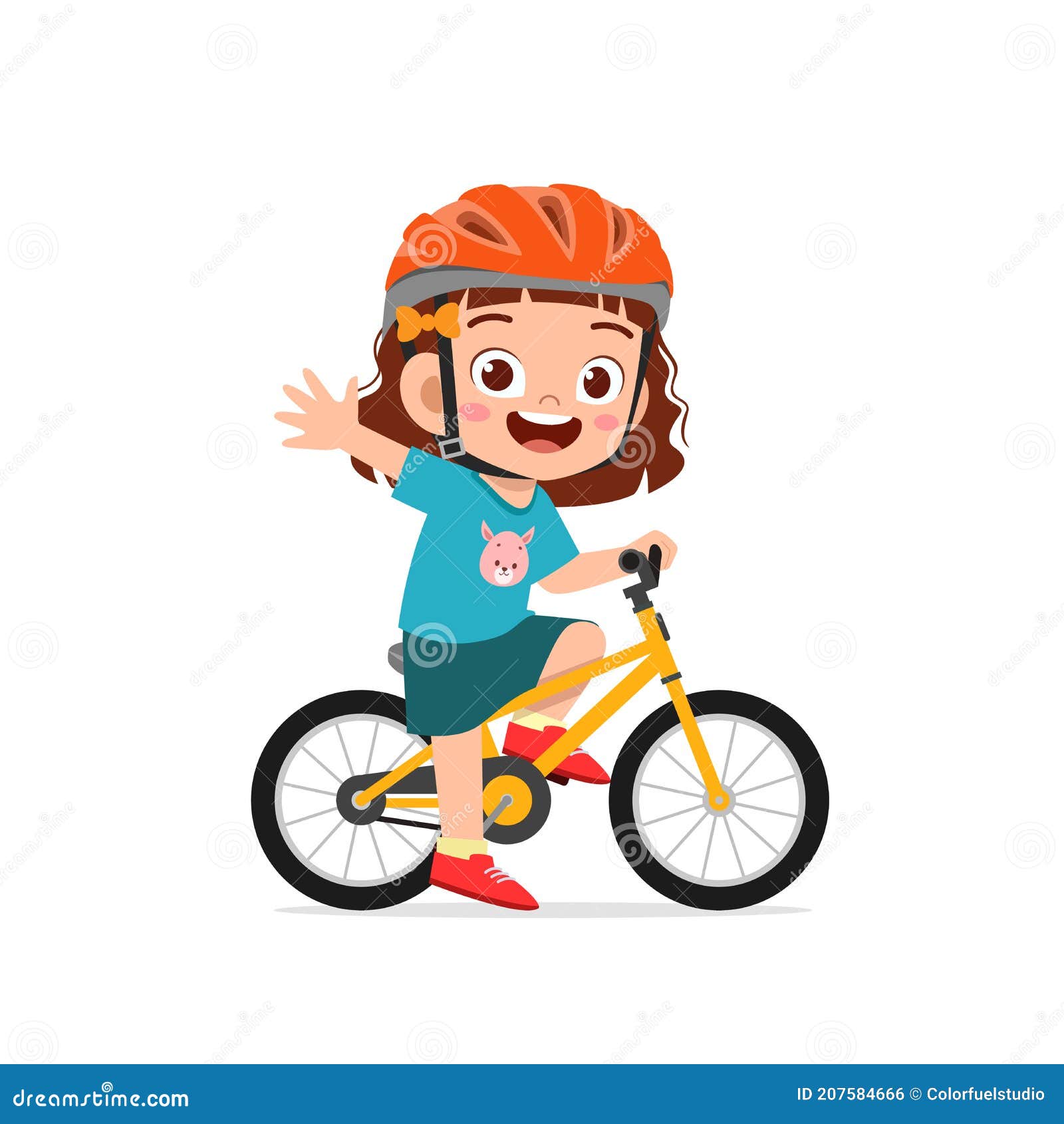 Detener Salto En cualquier momento Feliz Niño Lindo Niño Montando Bicicleta Ilustración del Vector -  Ilustración de ejercicio, bici: 207584666